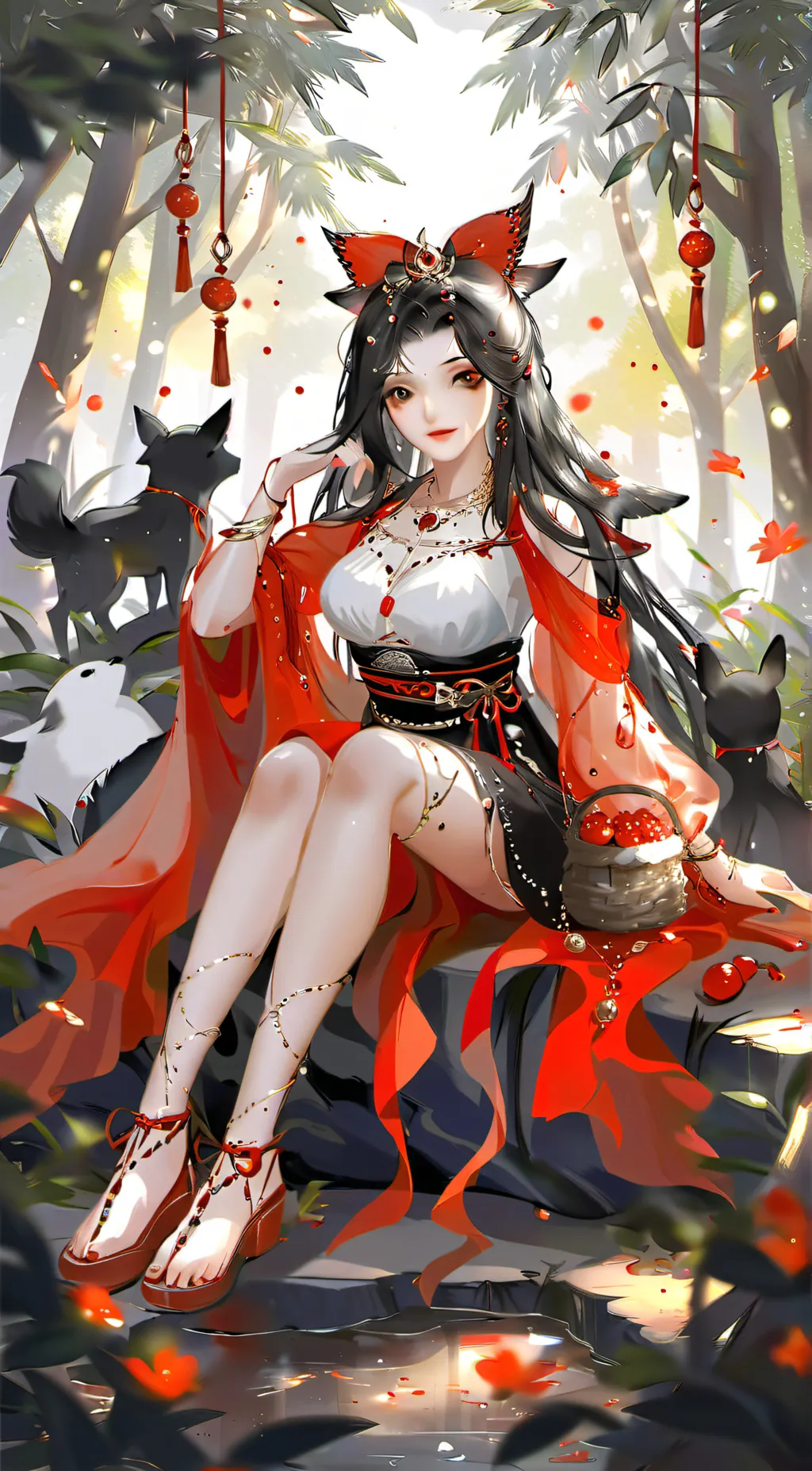 ai character: Scarlett background