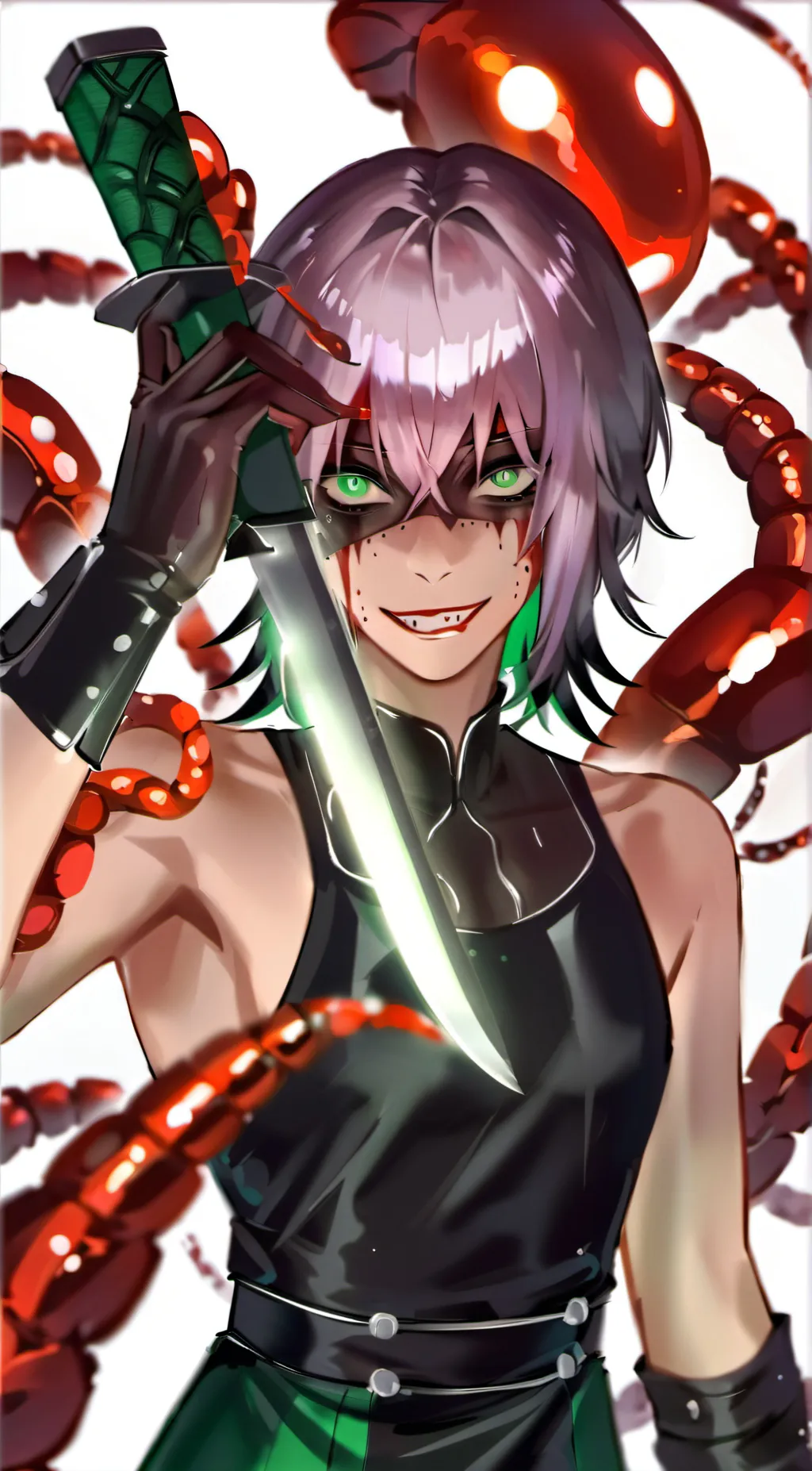 ai character: Mha camp attack  background