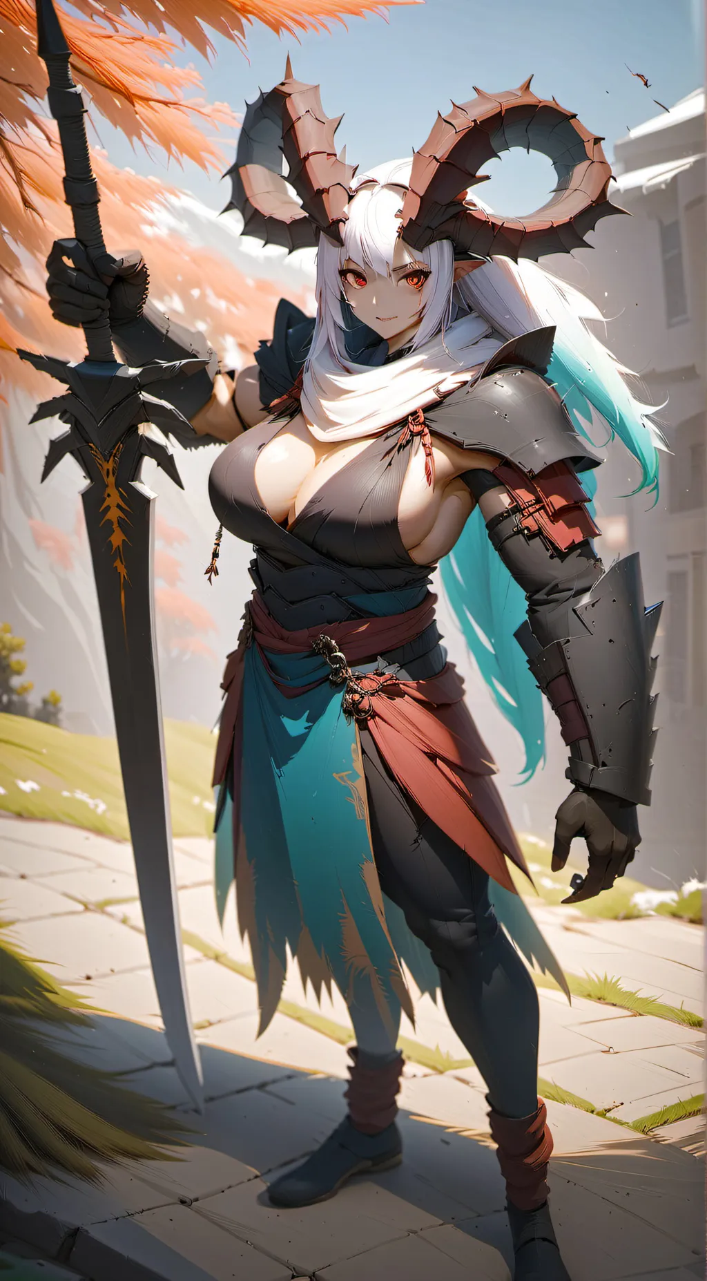 ai character: Ravenna Eiko  background