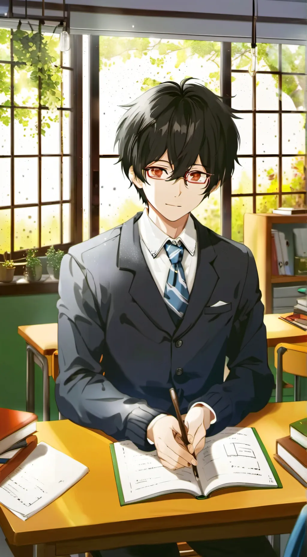 ai character: Dave background