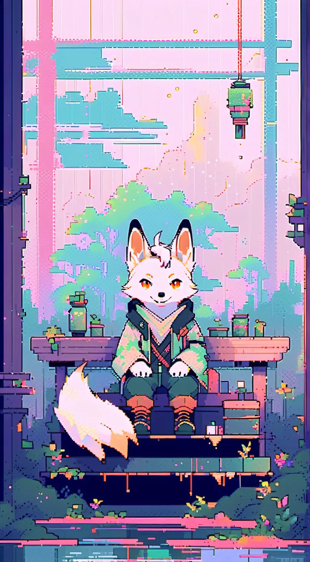 ai character: Fursuit background