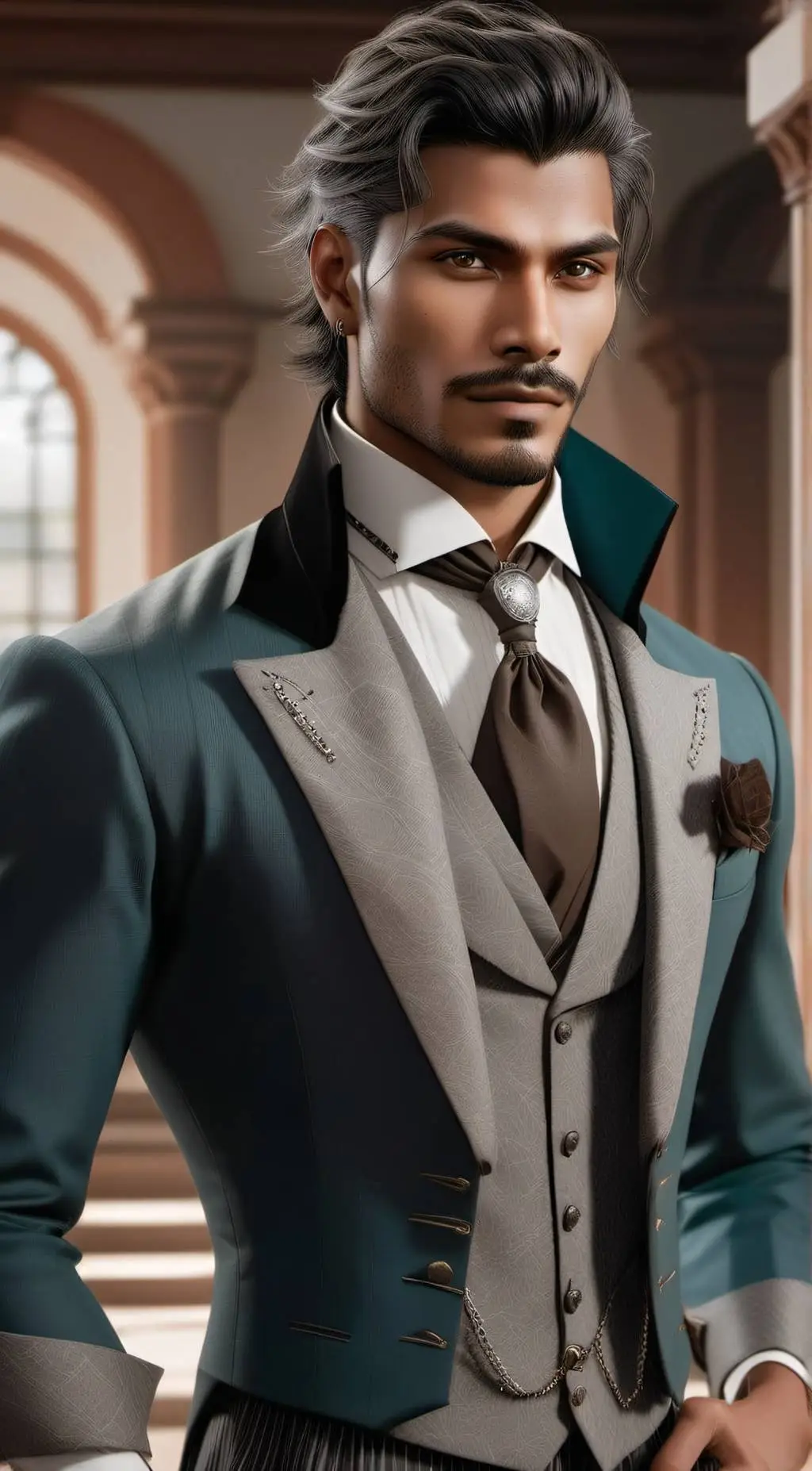 ai character: Victor  background