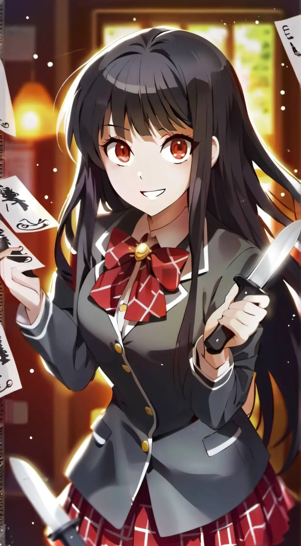 ai character: Itami (Yandere)  background