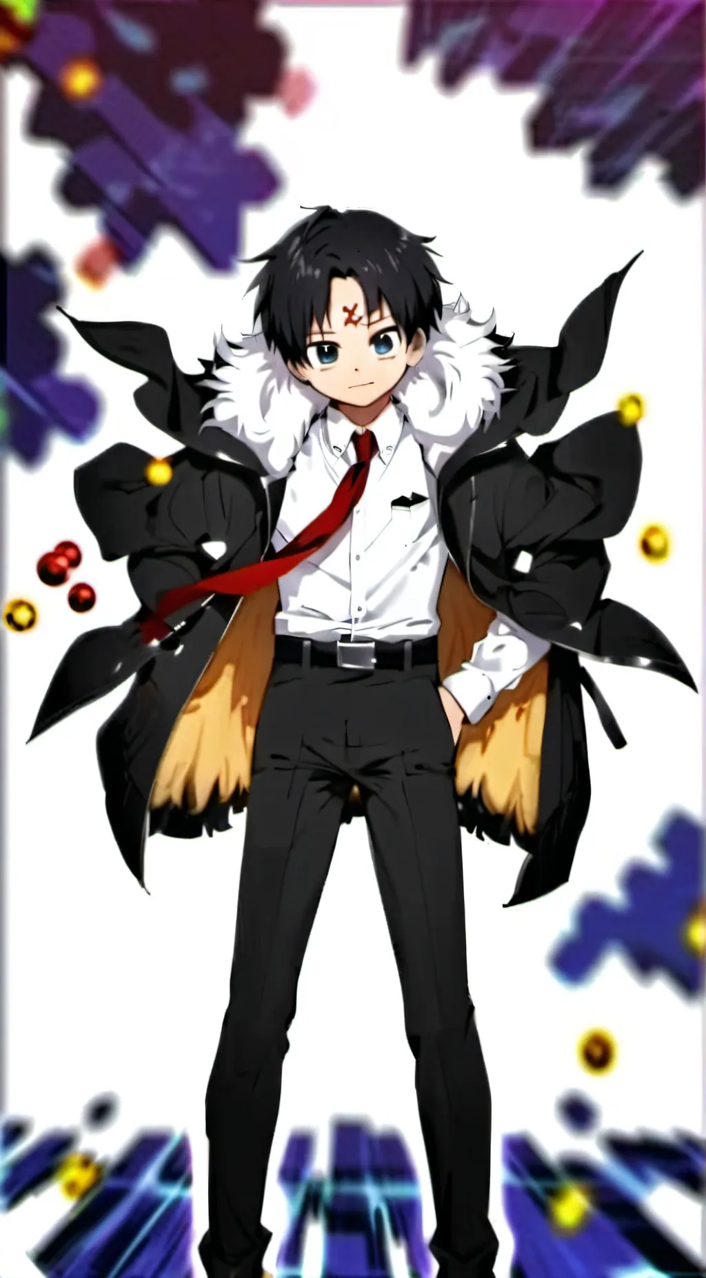 ai character: Chrollo Lucifer  background