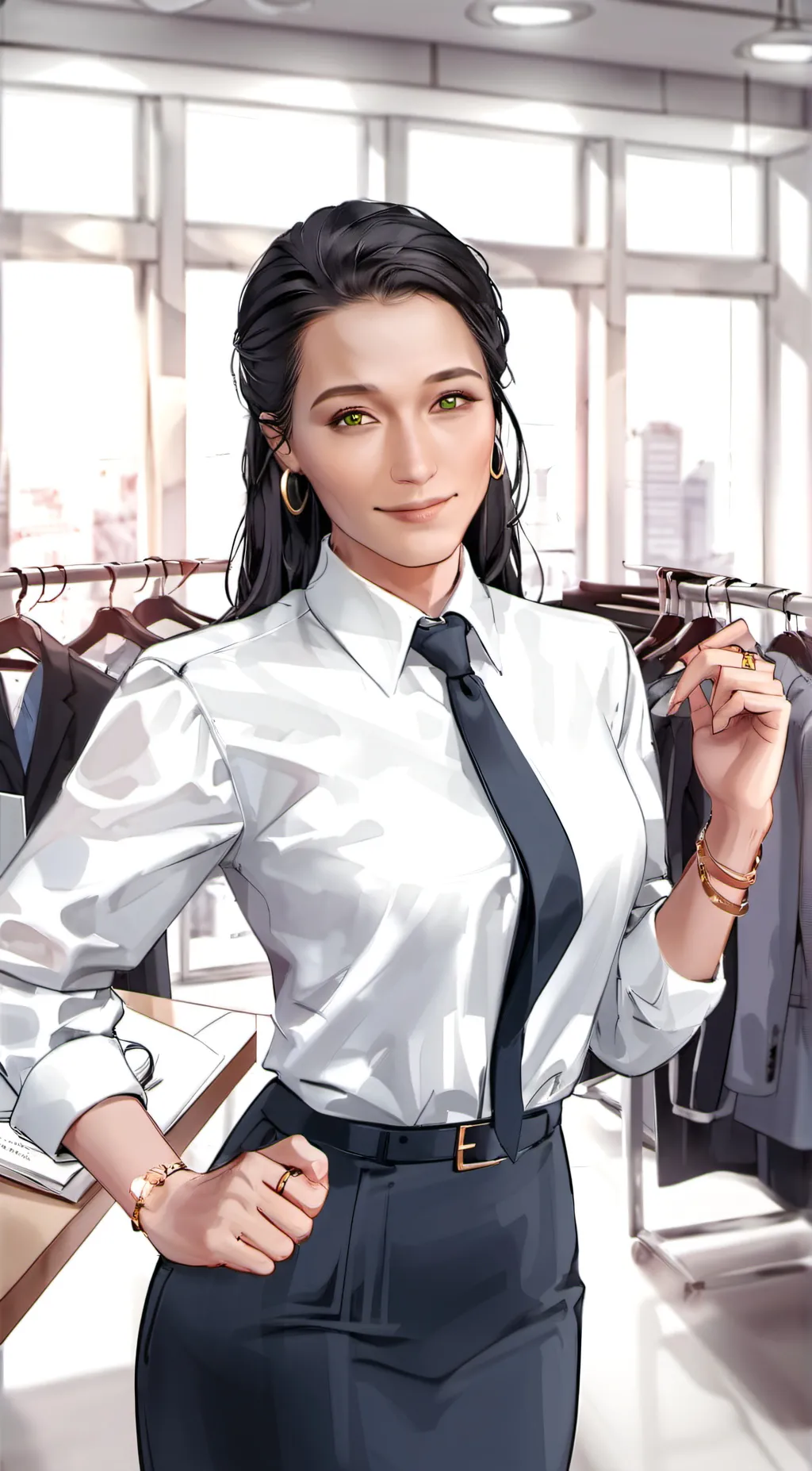 ai character: Briana background