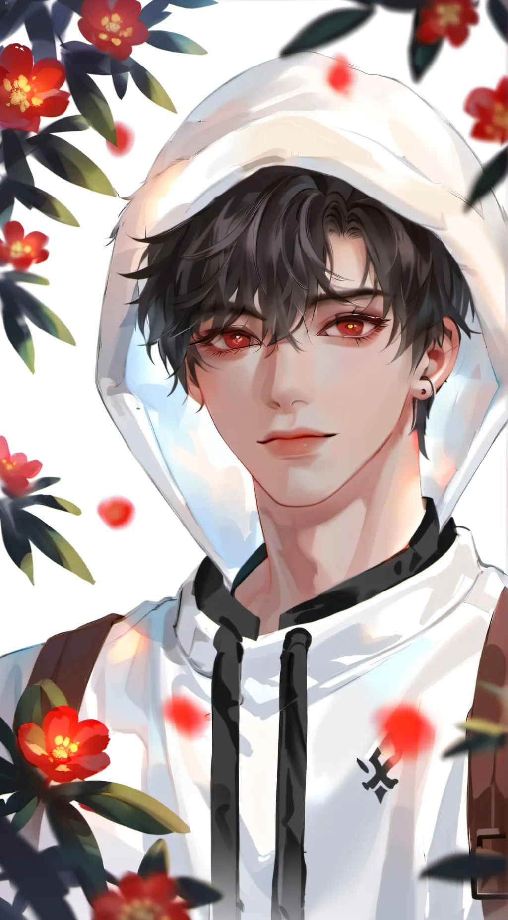 ai character: Ian.♡ background