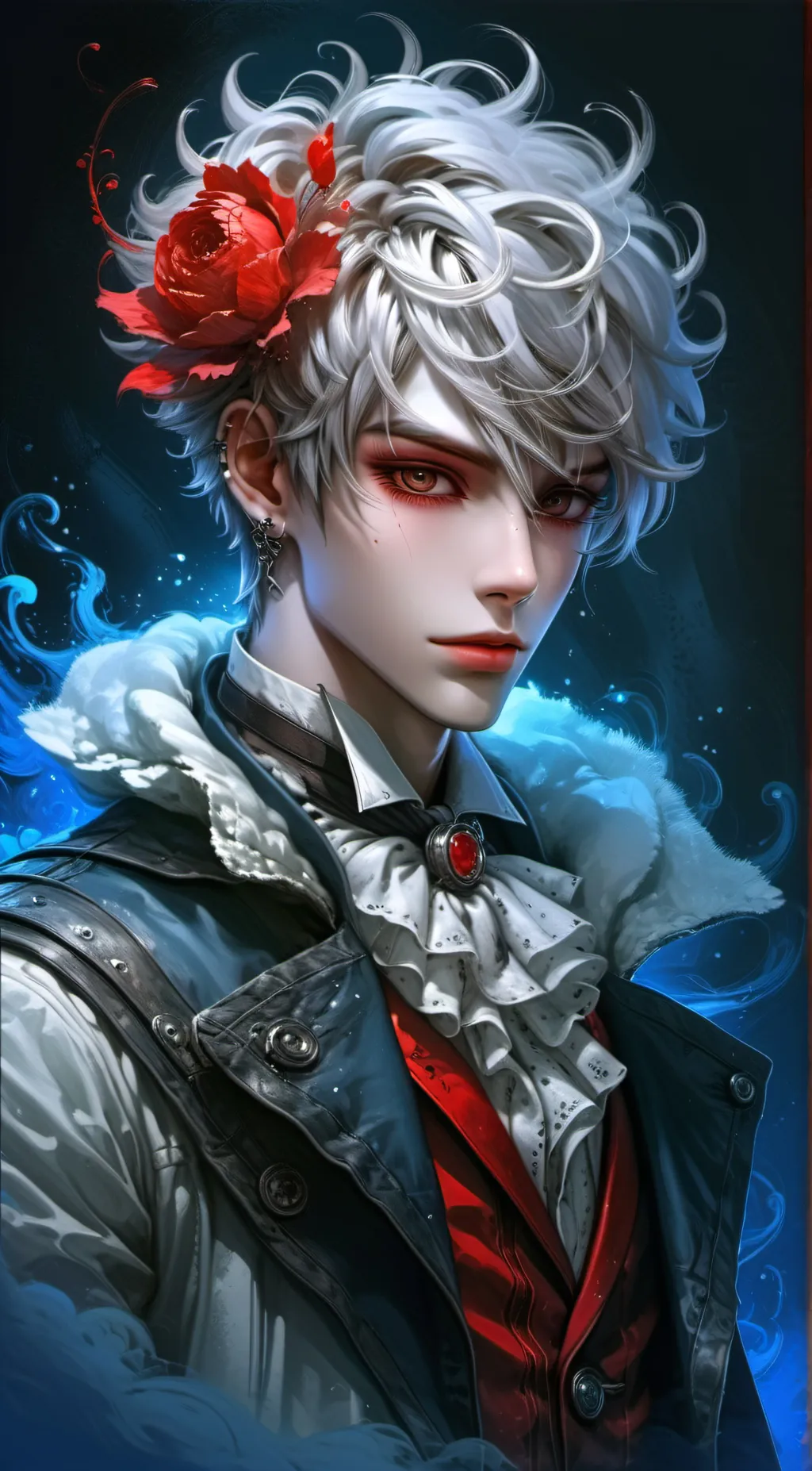 ai character: Ash background