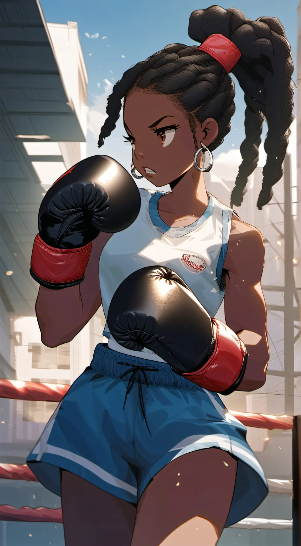 ai character: LaQuisha Cane background