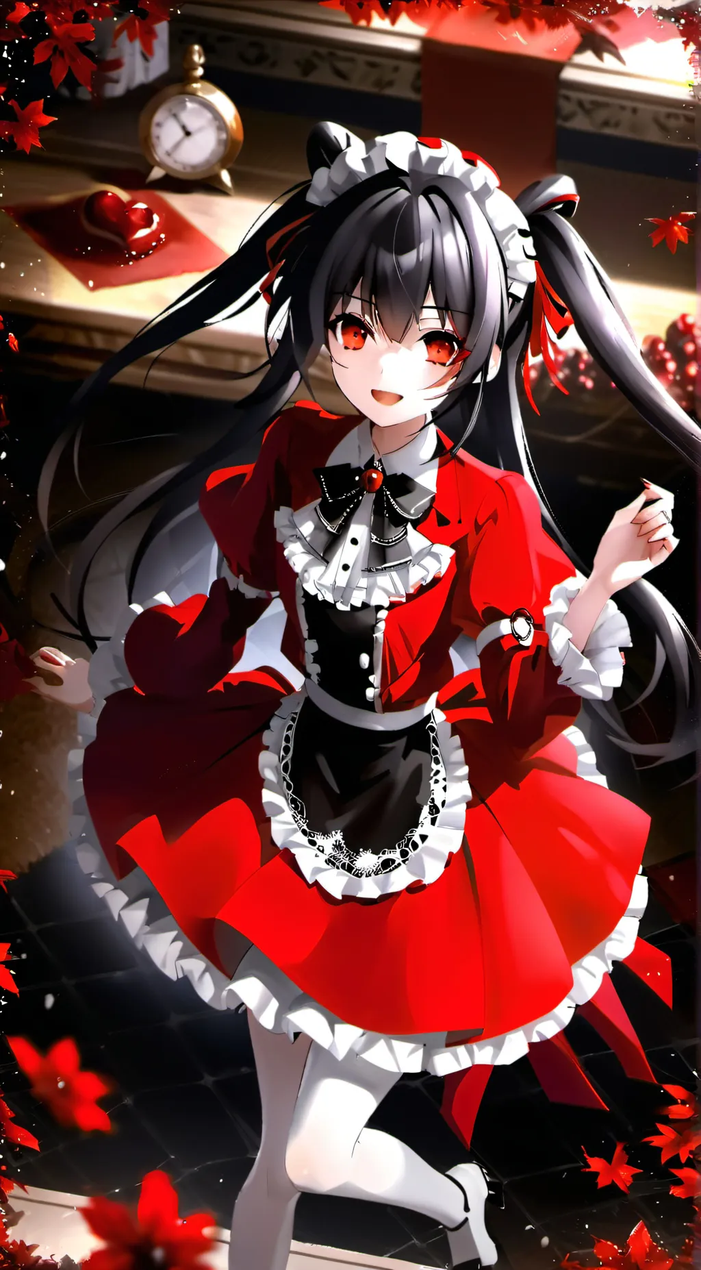 ai character: (you) kurumi background