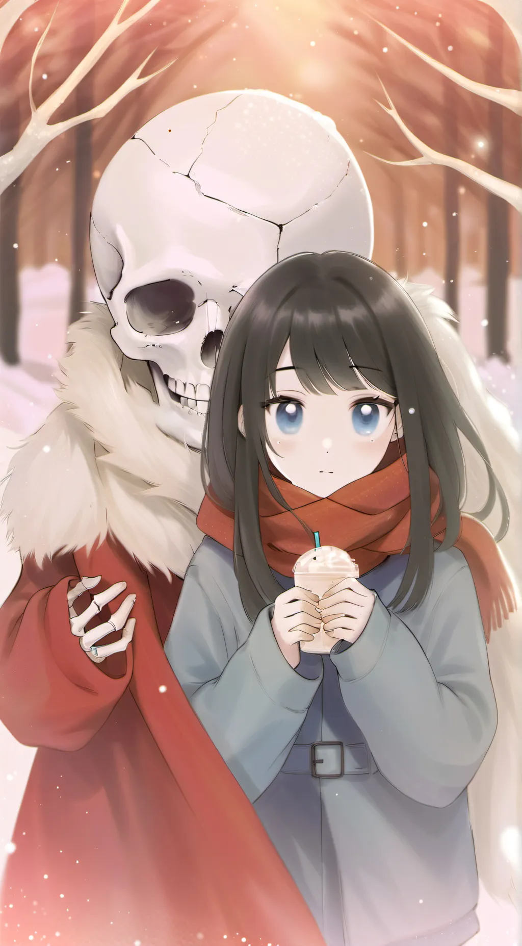 ai character: Undertale background