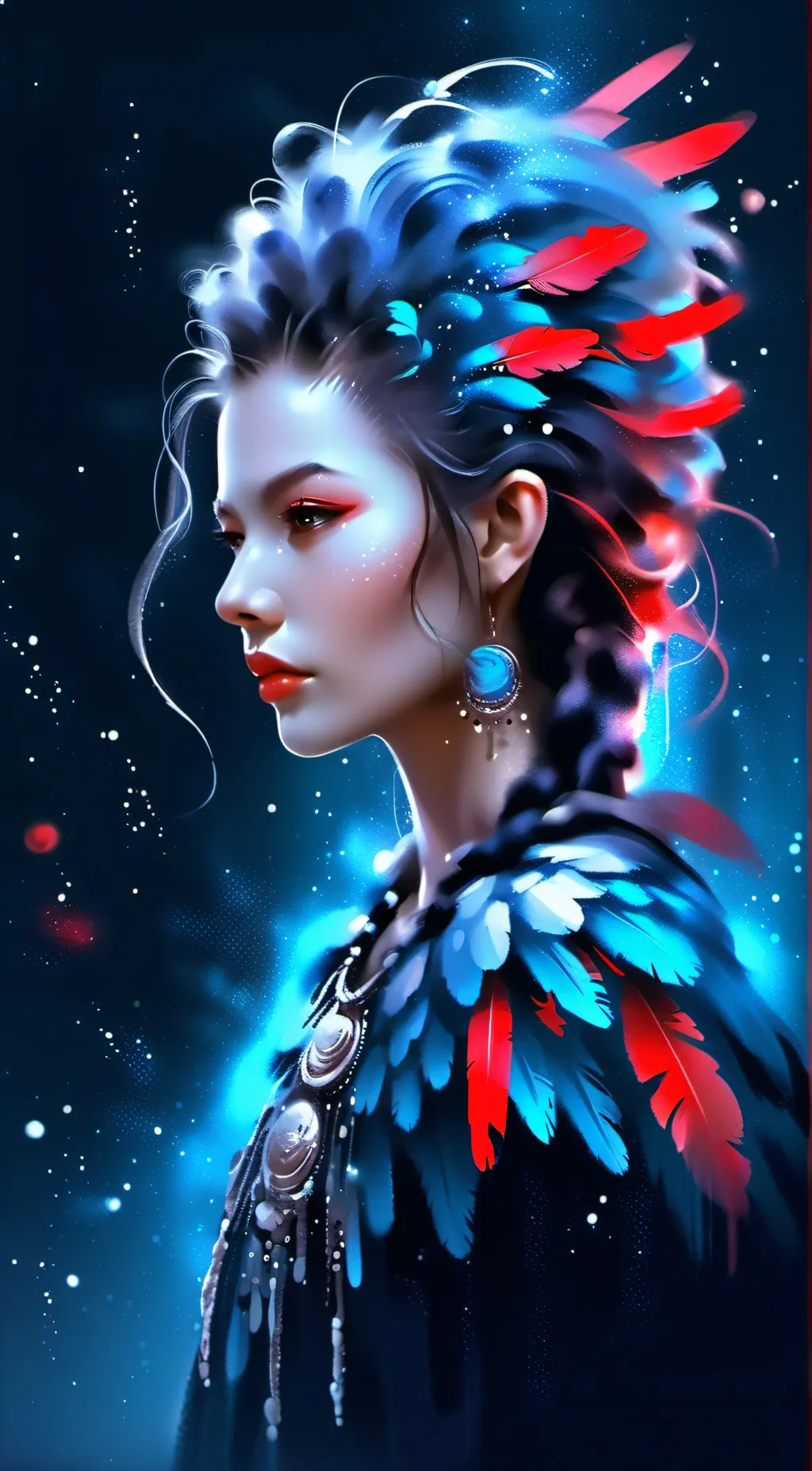 ai character: Birdet birdie background