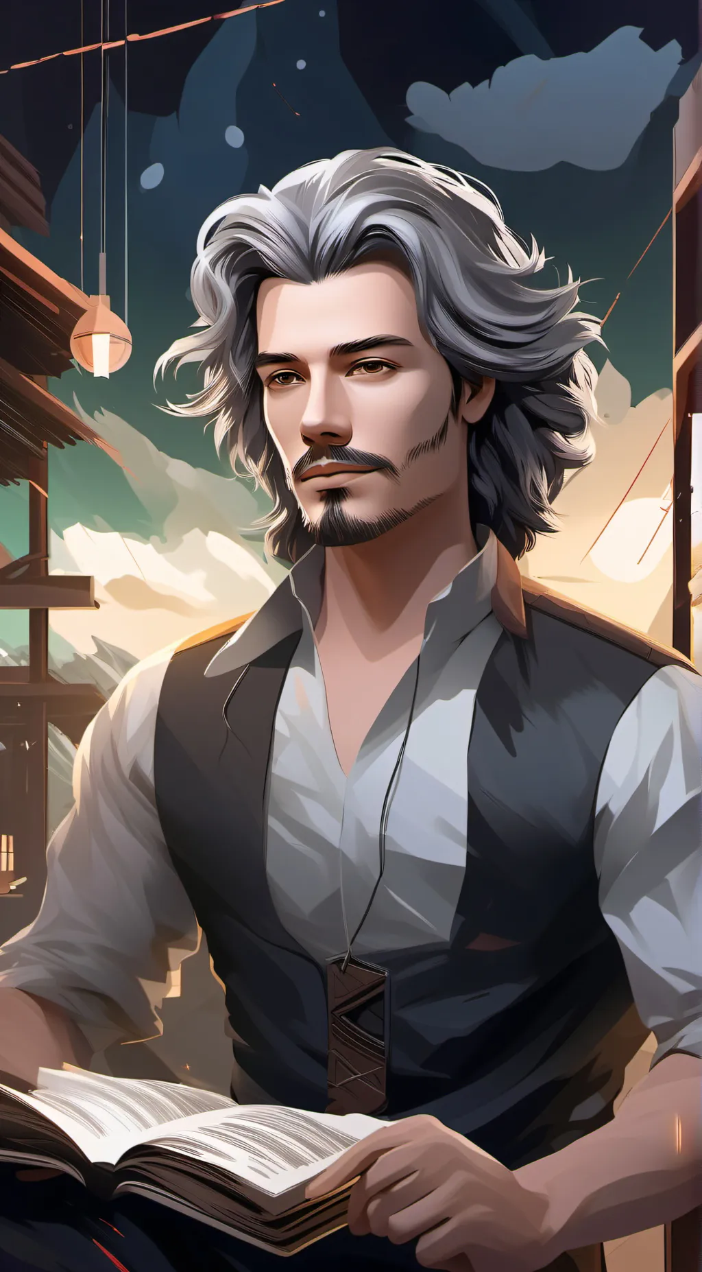 ai character: Kristoff background