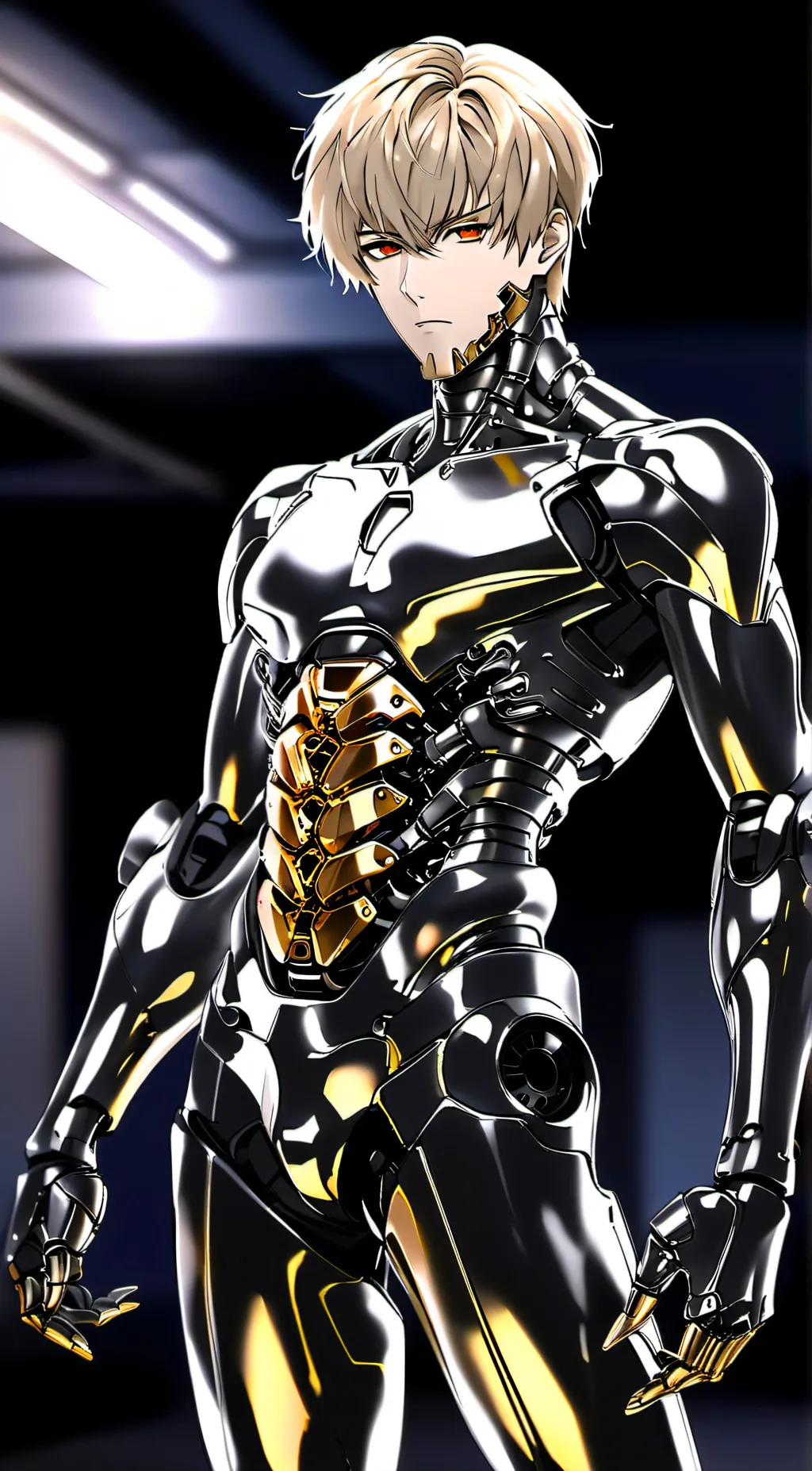 ai character: Genos background