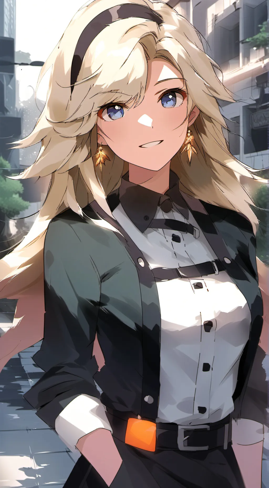 ai character: Olivia background