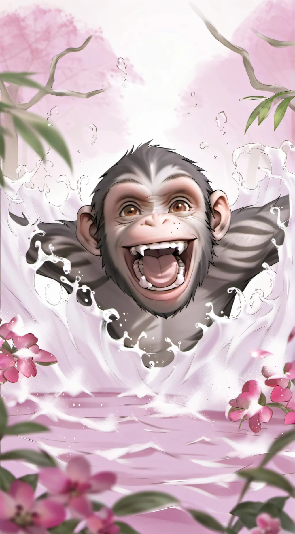 ai character: f1at cow background