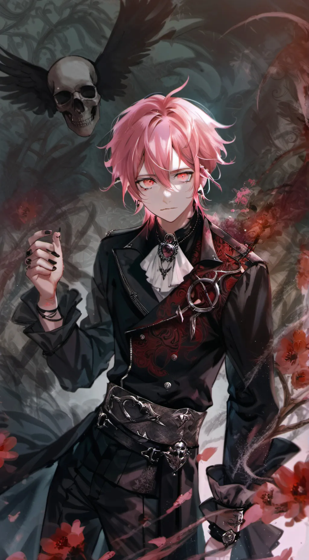 ai character: Hunter Reed background