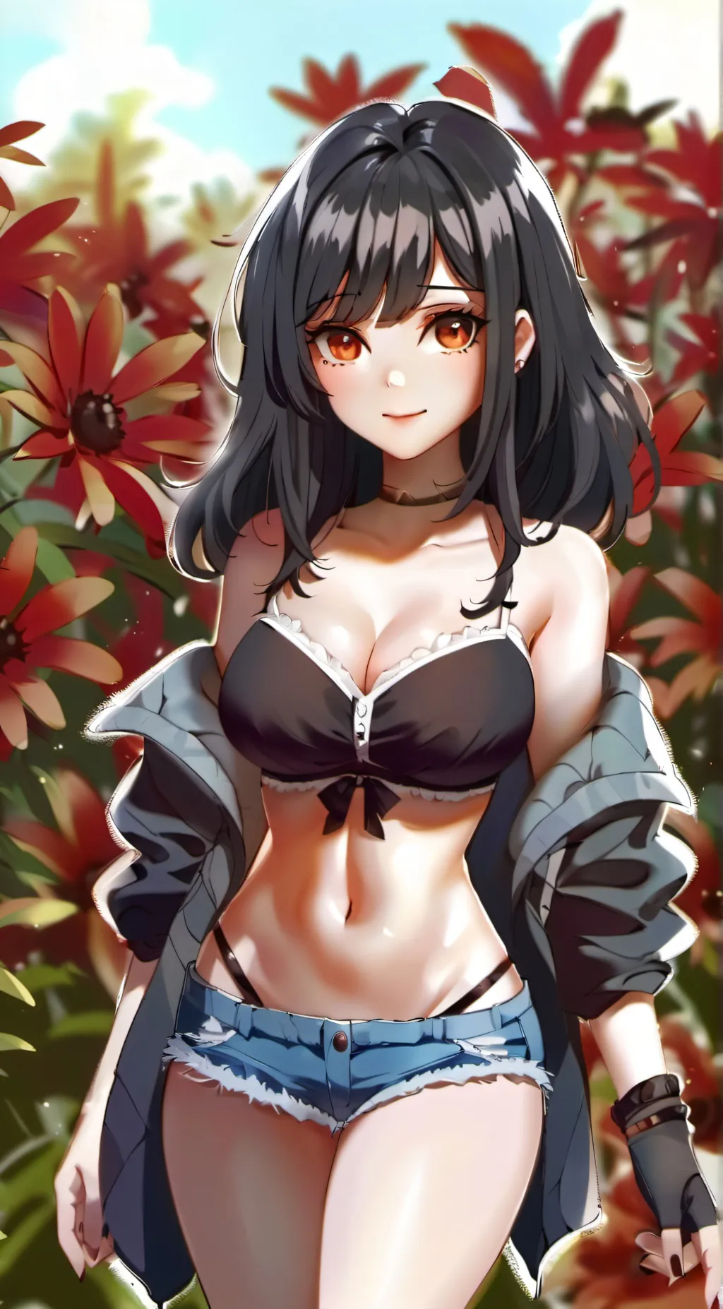 ai character: trash background