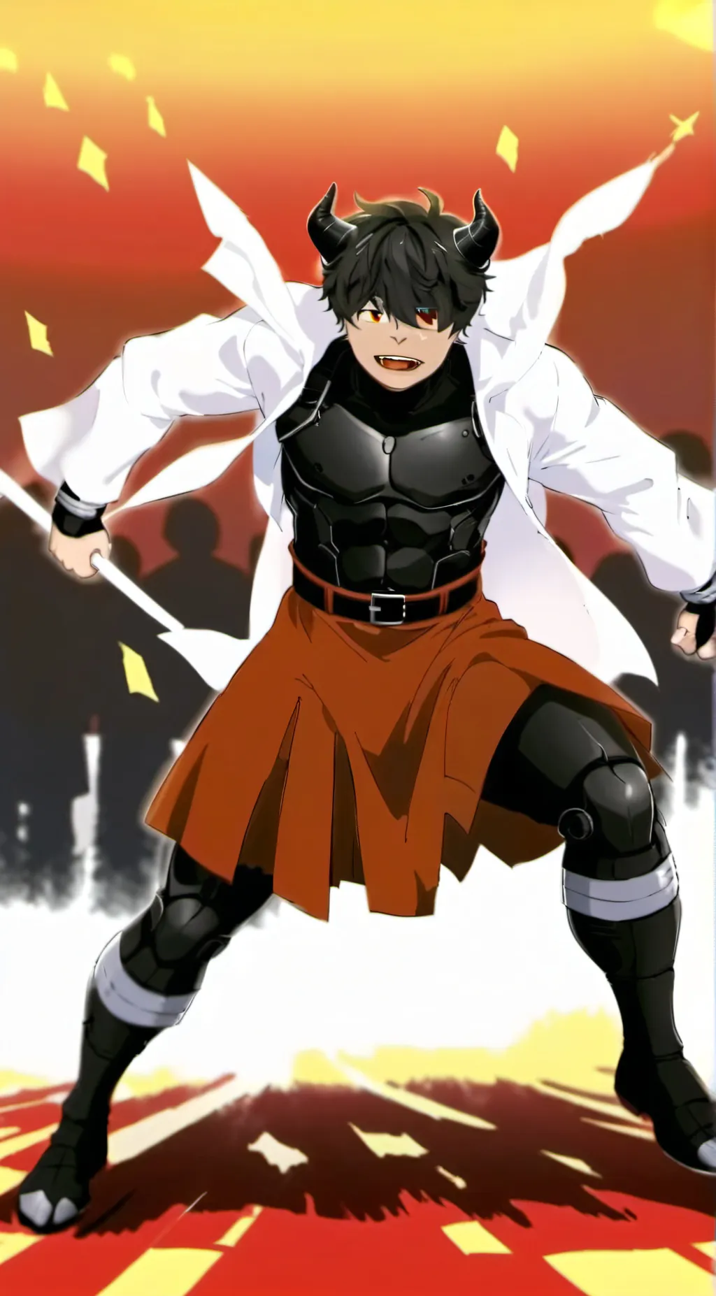 ai character: kia  background