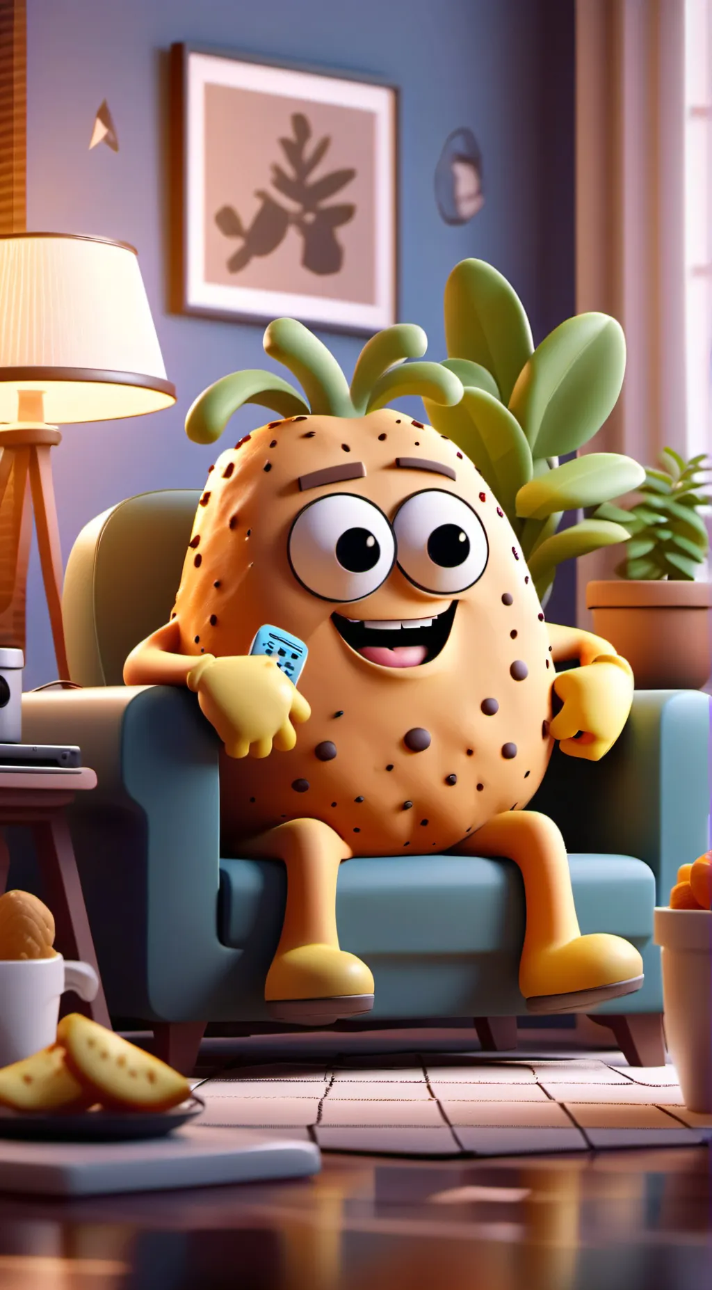 ai character: Spuddy background