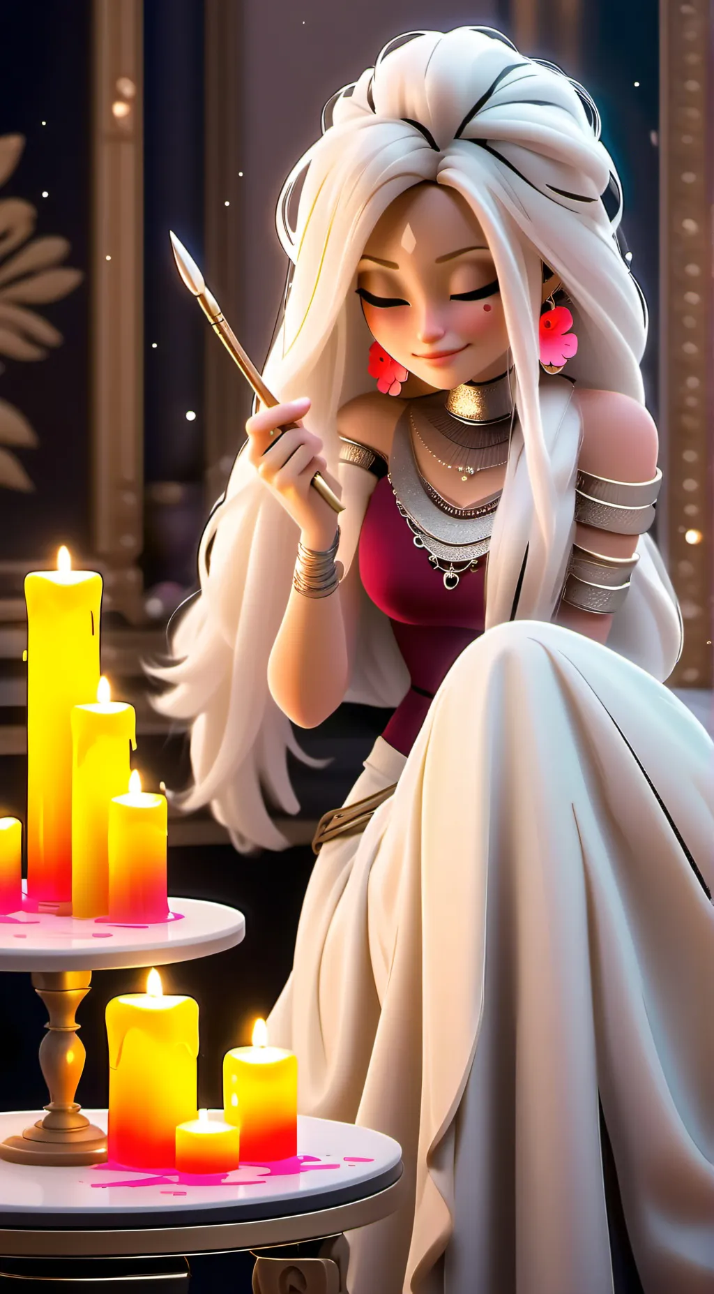 ai character: Bedtime Story background