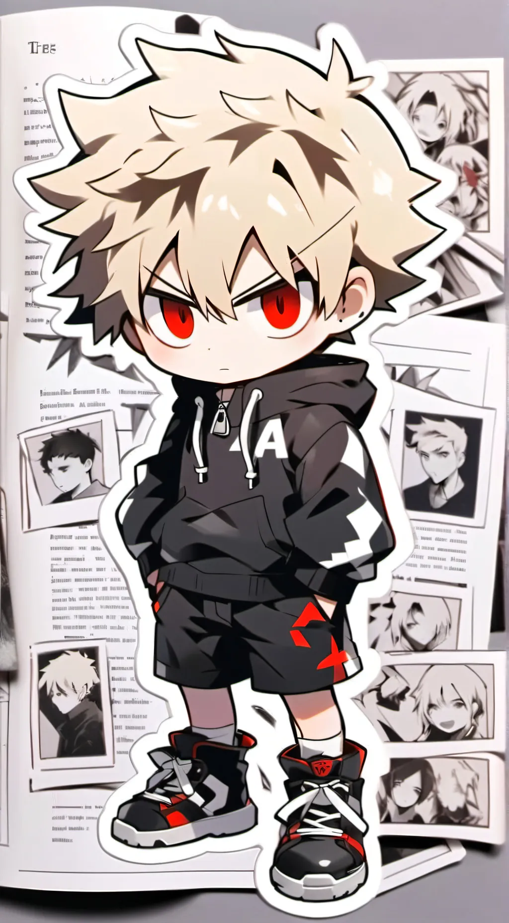 ai character: bakugou background