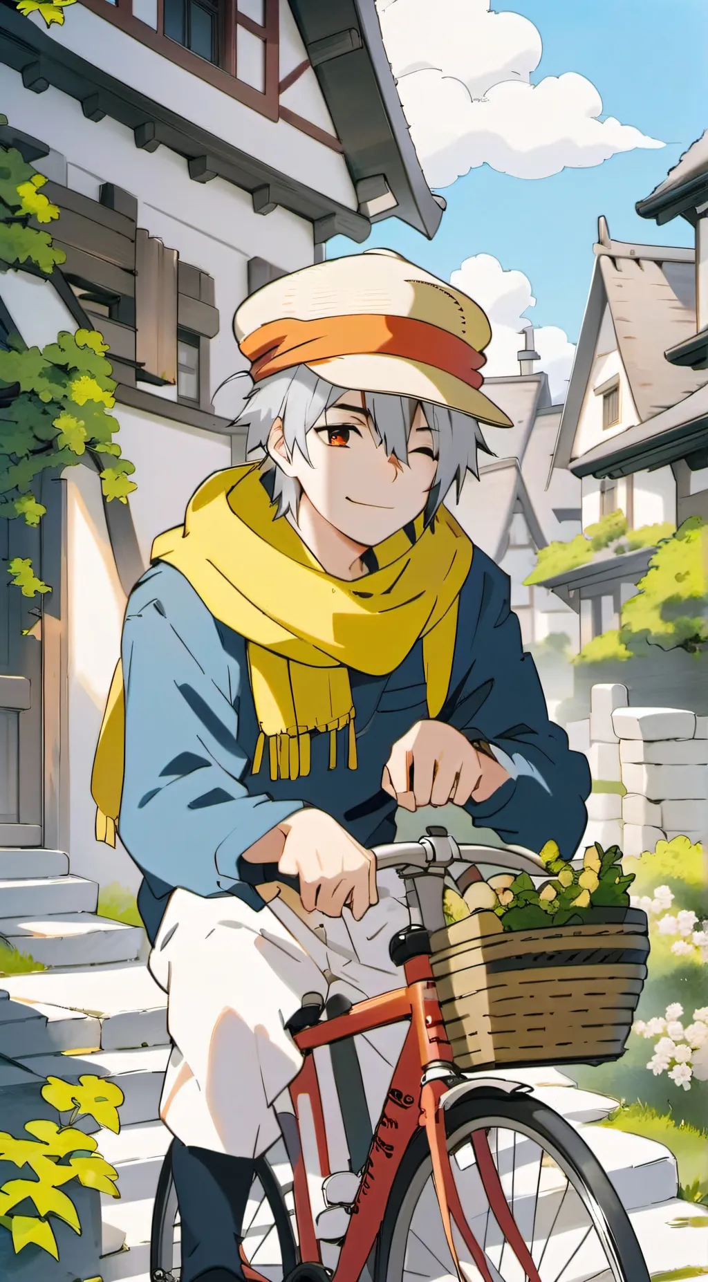 ai character: 家龙 background