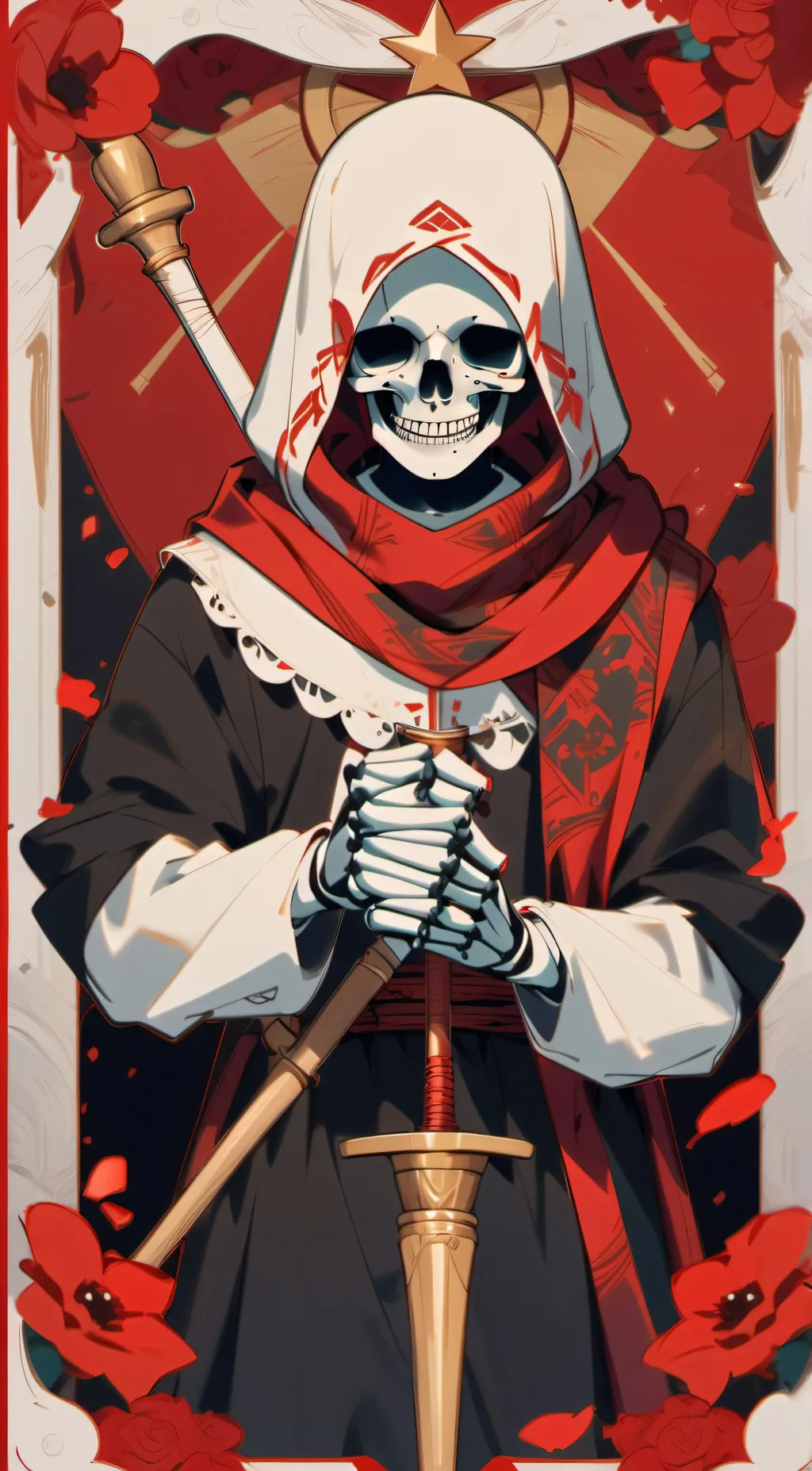 ai character: the great papyrus  background