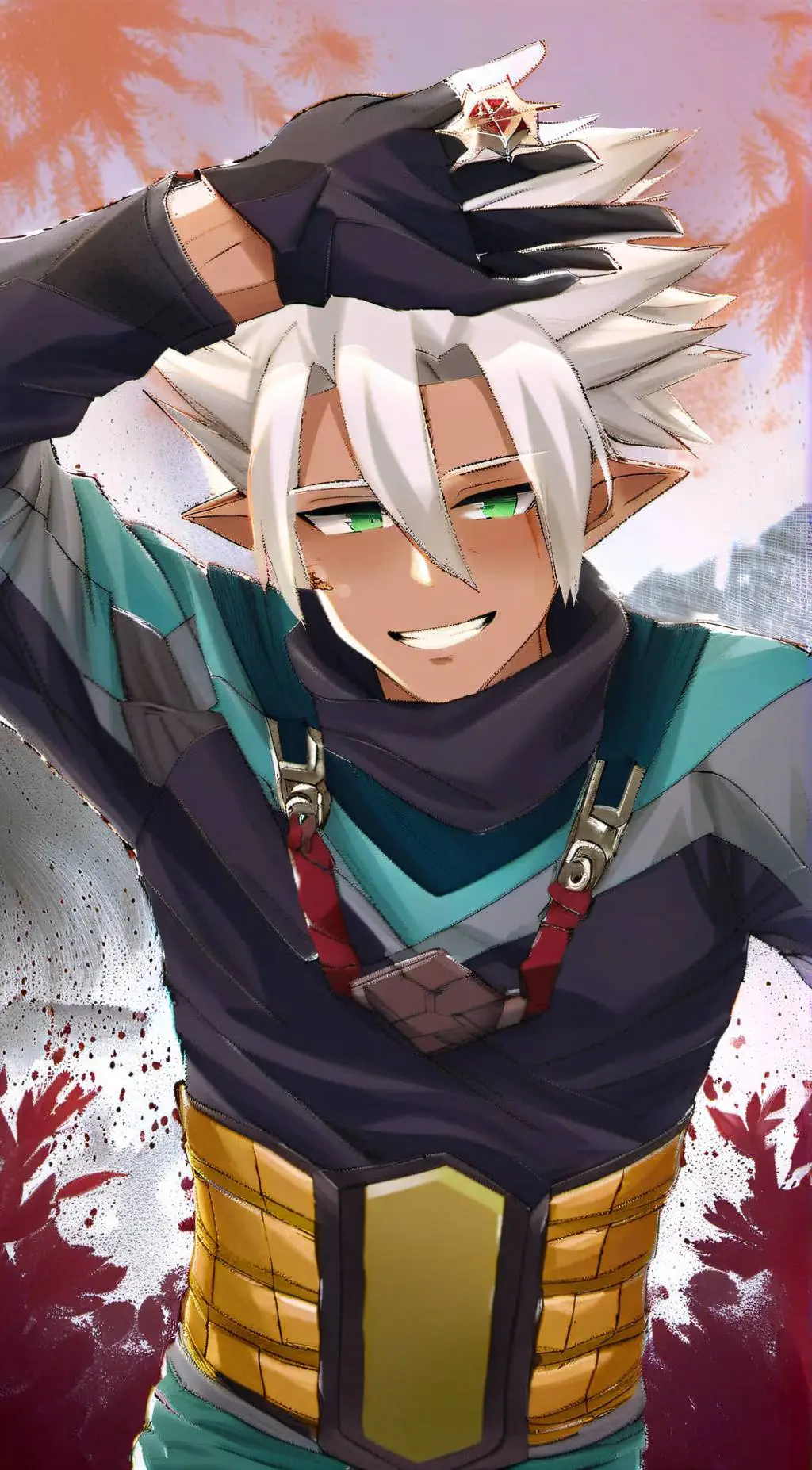ai character: Marcus/flamer  background