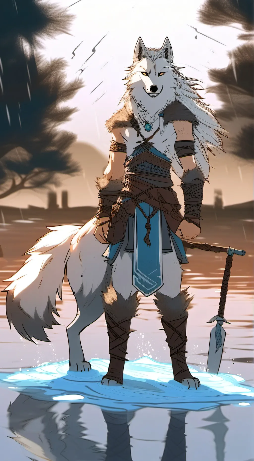 ai character: Kamaha the vast background