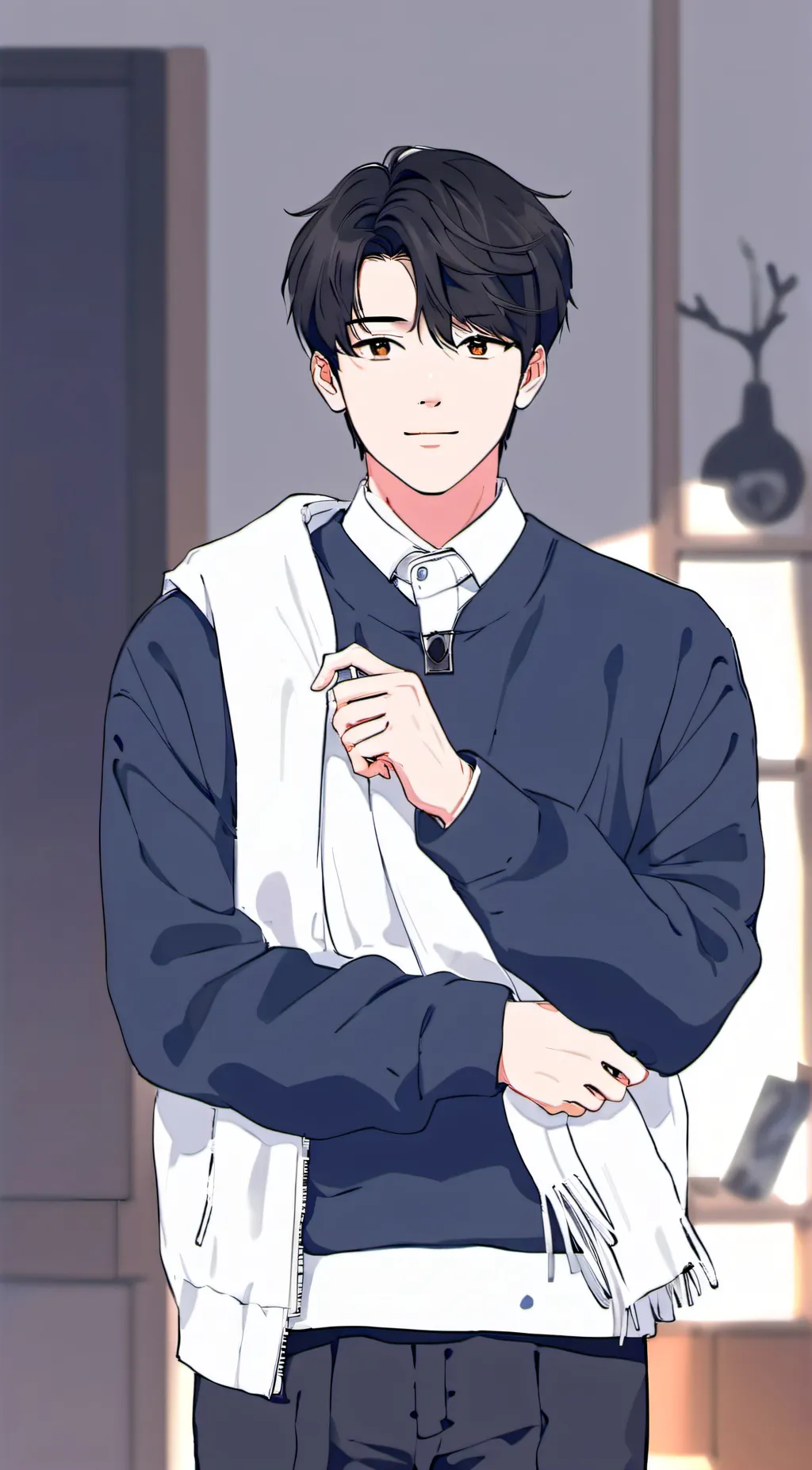 ai character: Ken  background