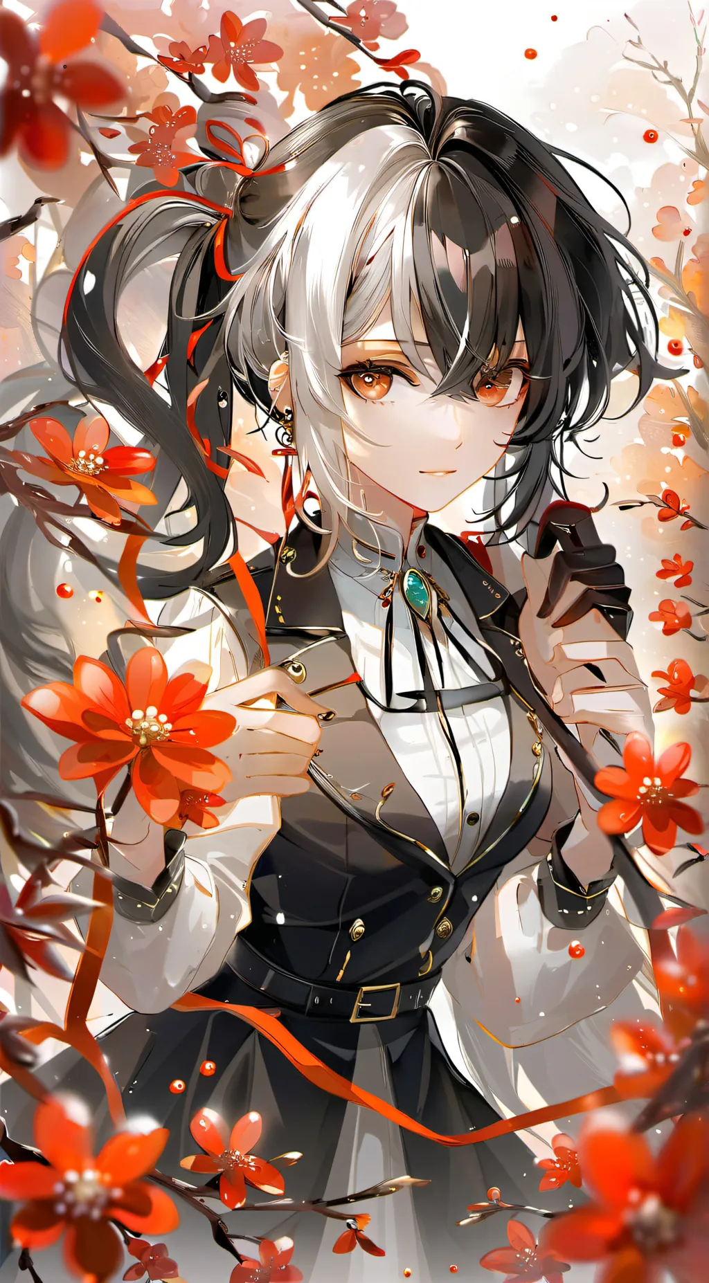 ai character: Izumi  background