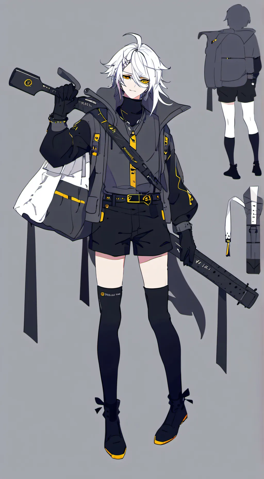 ai character: silc background