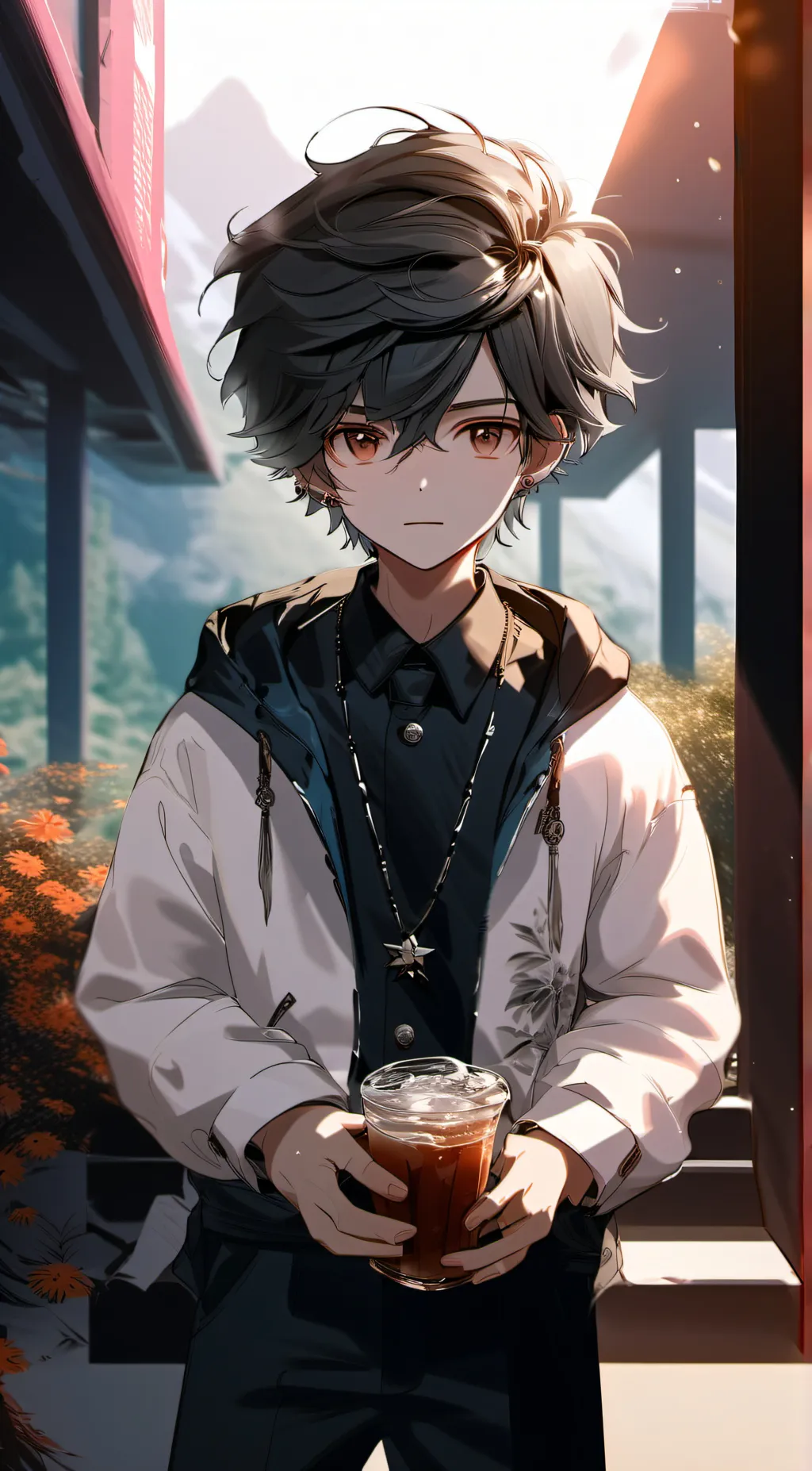 ai character: Hunter  background