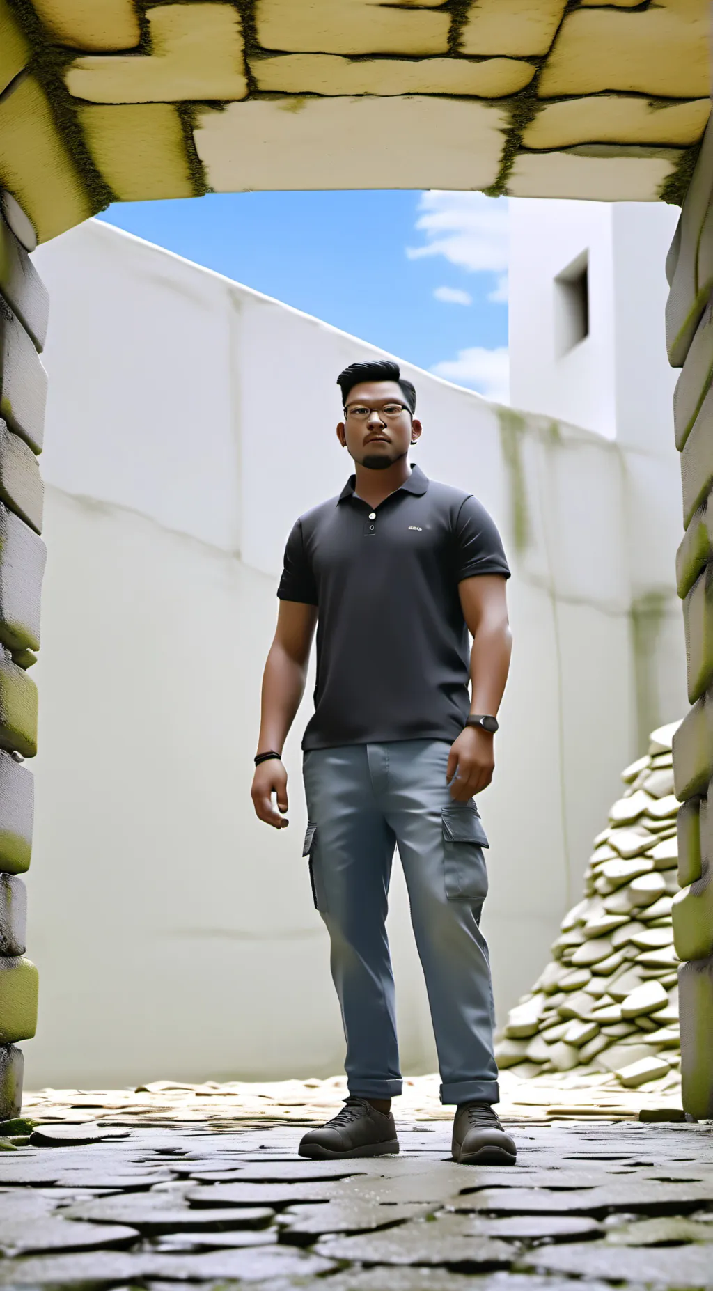 ai character: quadradeingle background