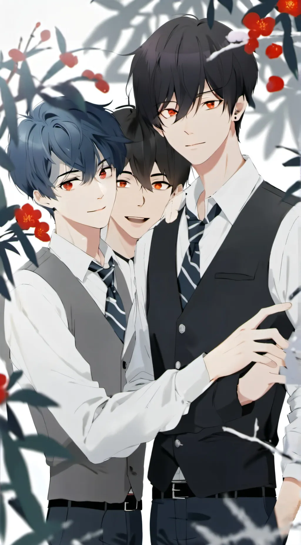 ai character: Dyle & Ray & Xyan background