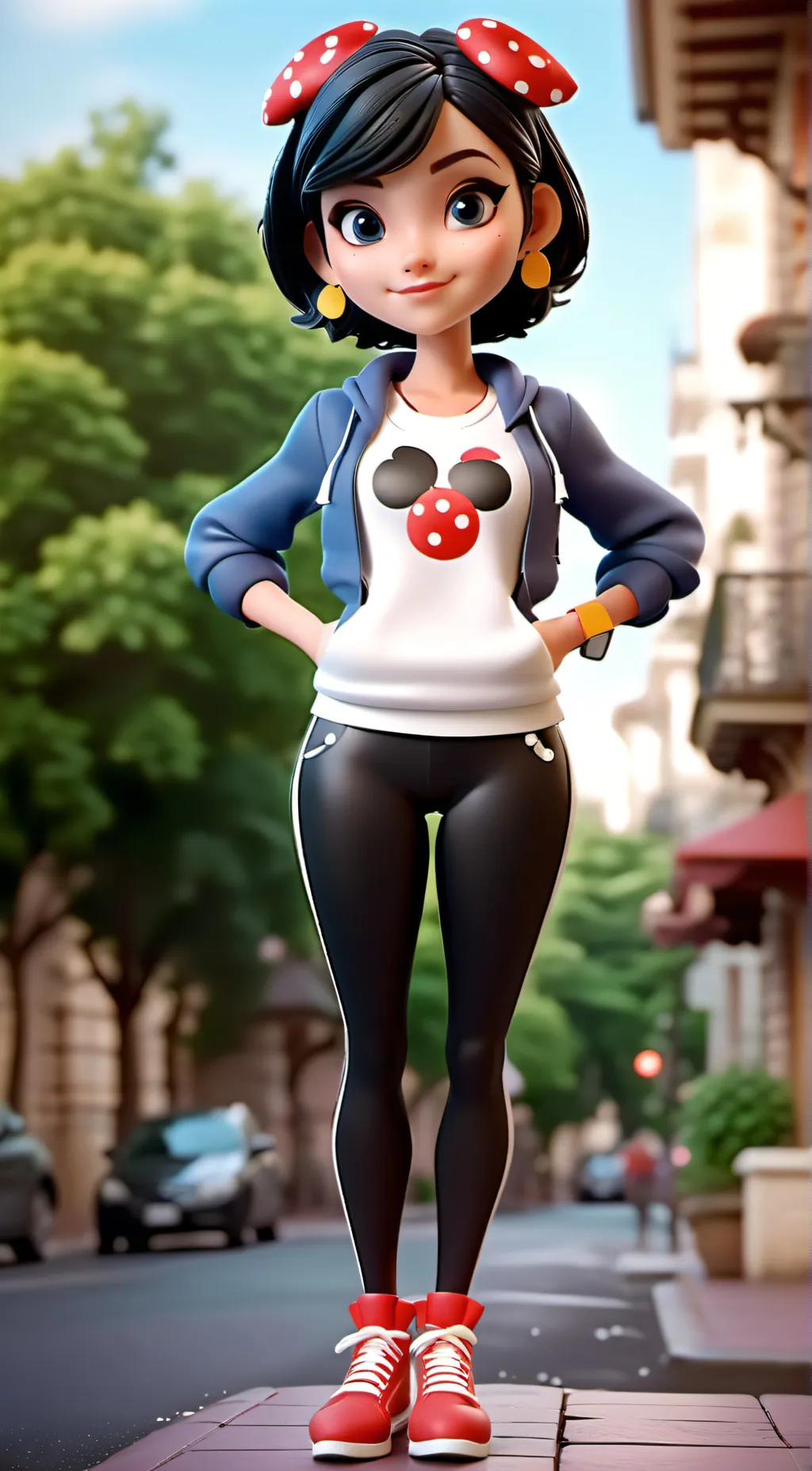 ai character: Miraculous Ladybug background