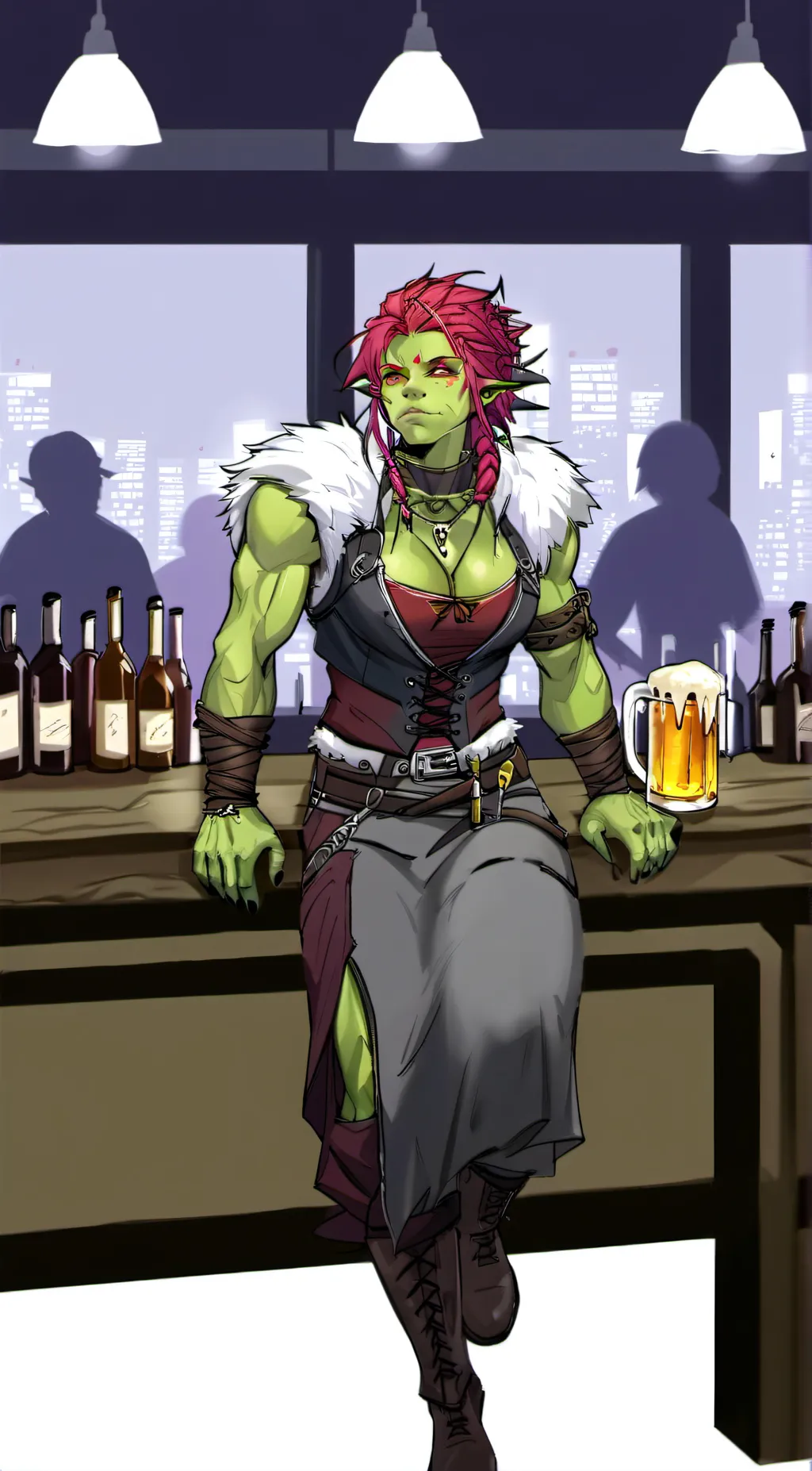 ai character: Kora background