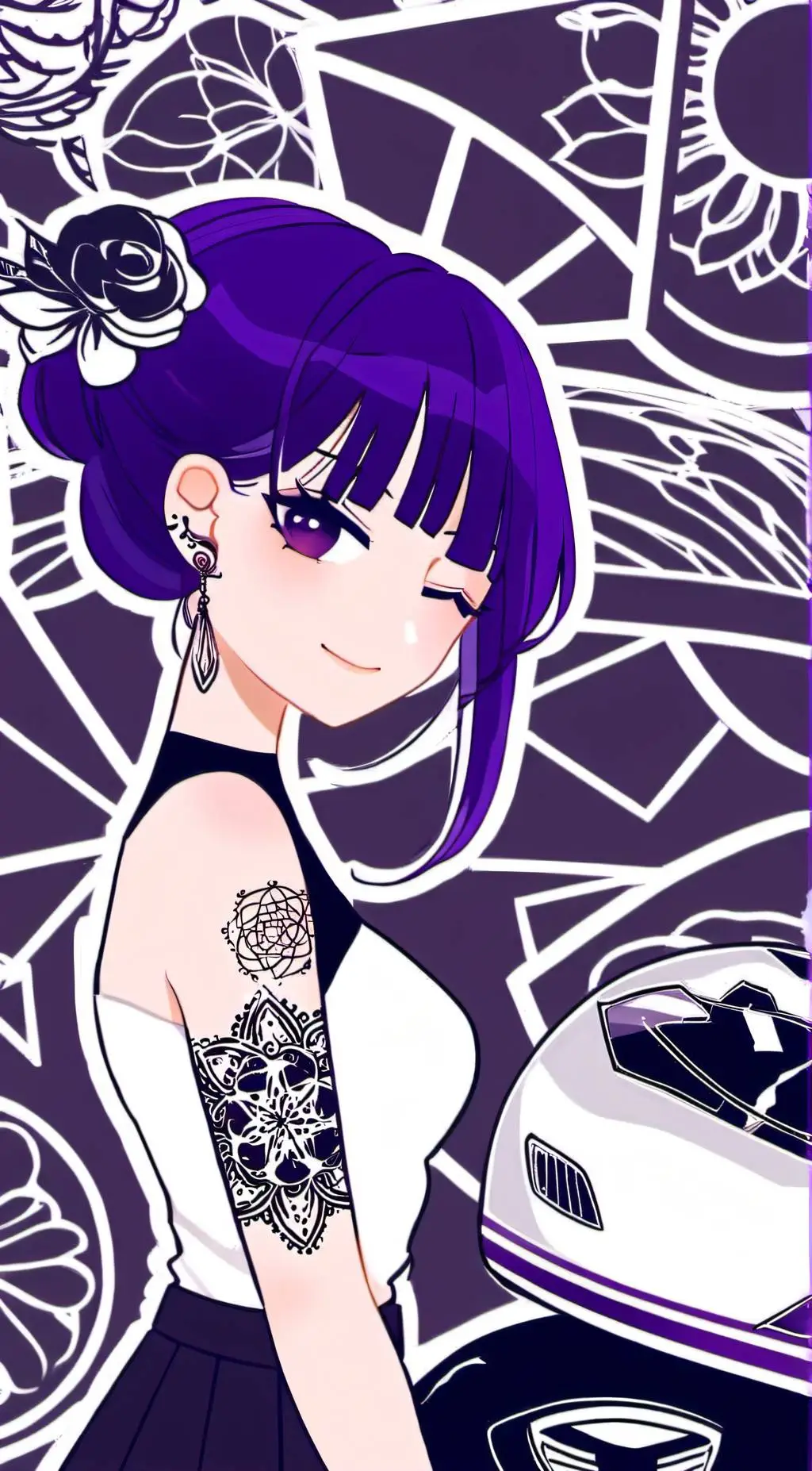 ai character: Stella background