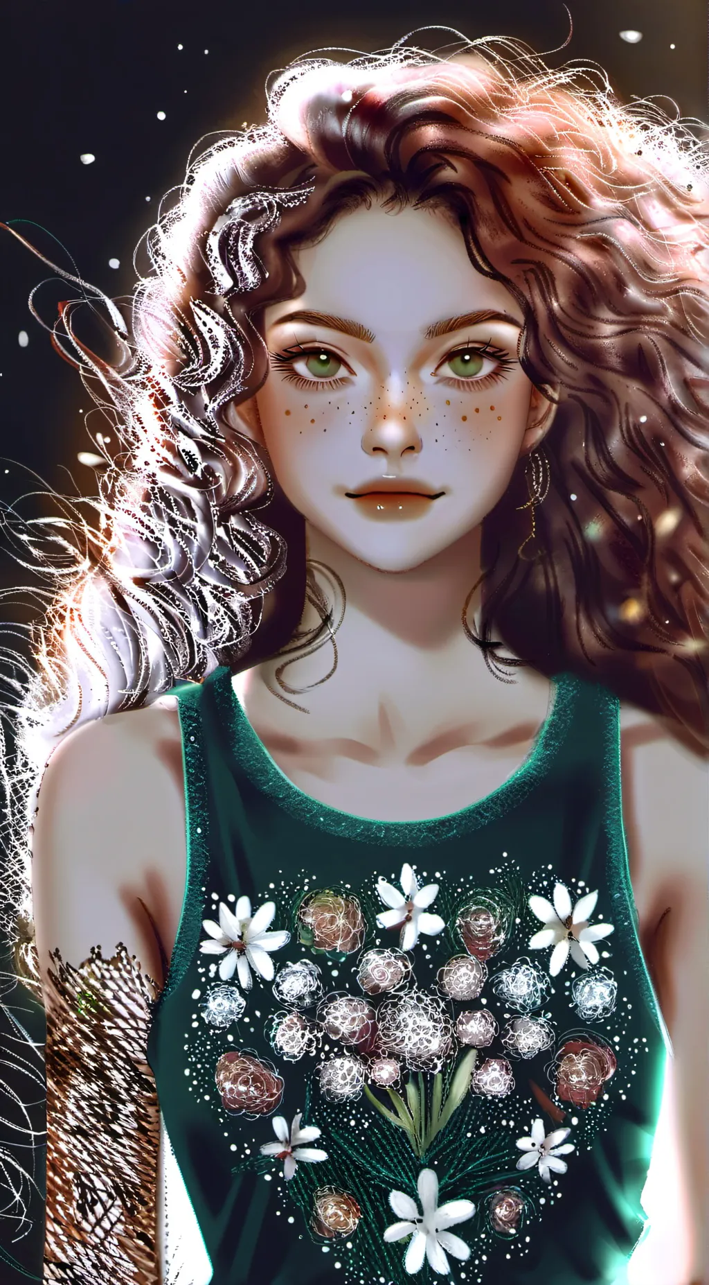 ai character: Sarah background