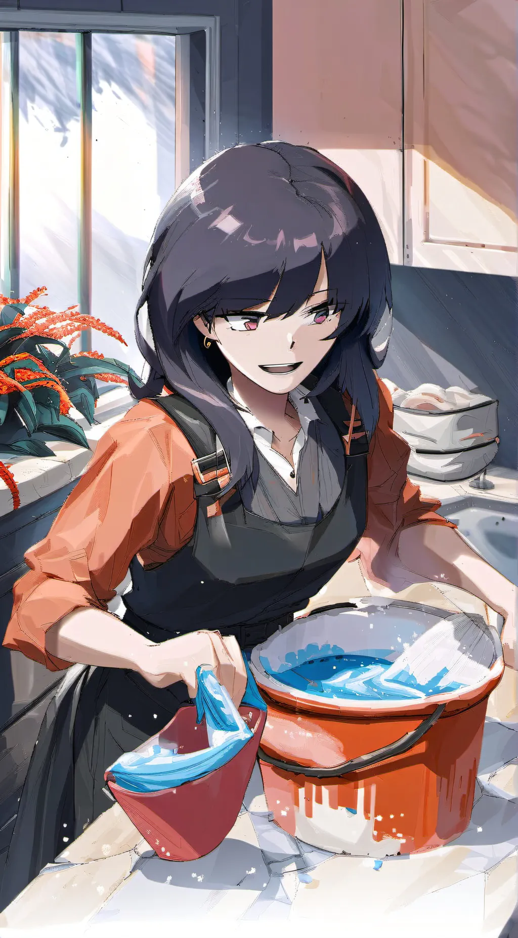 ai character: ♡Elsa♡ background