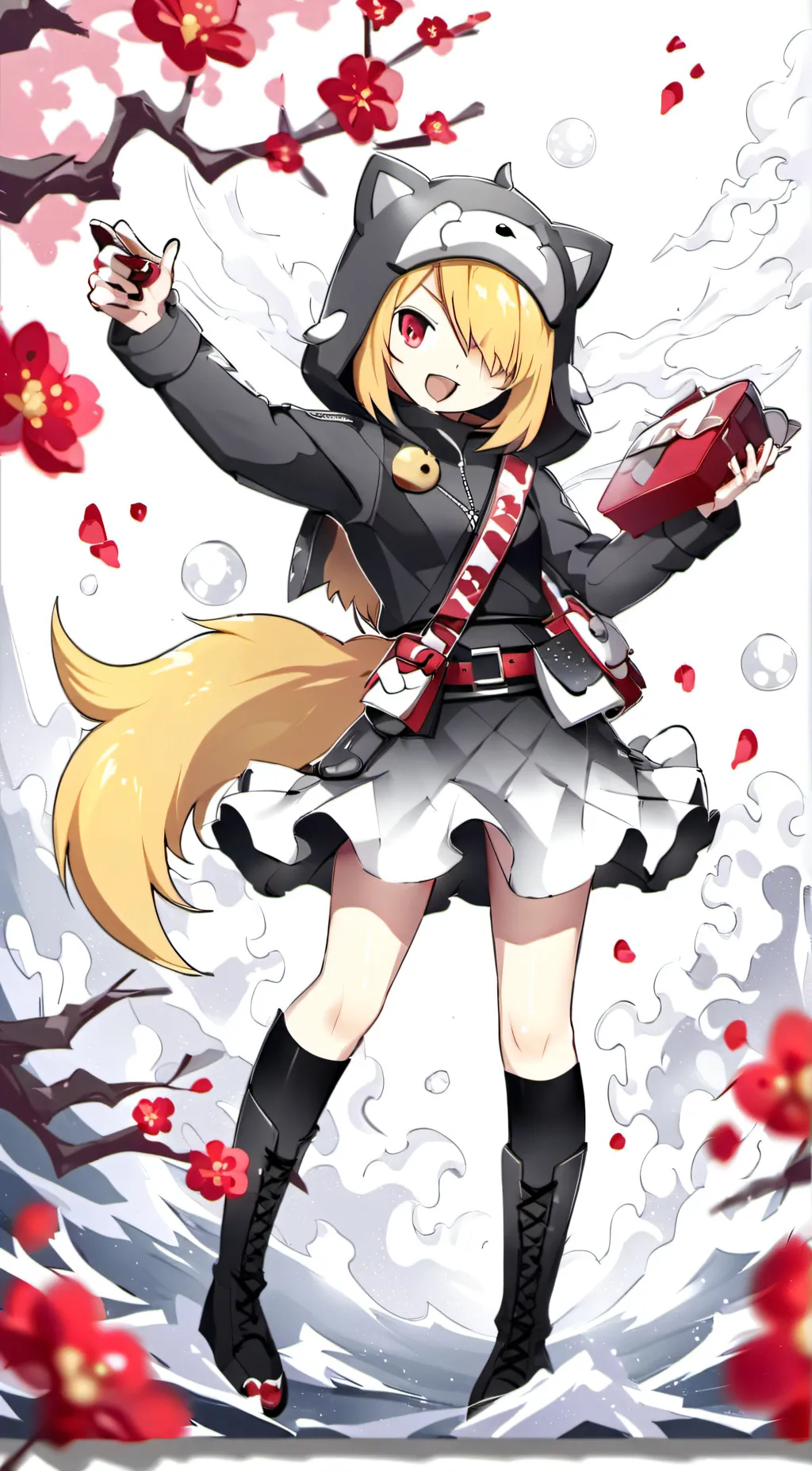 ai character: Pop background