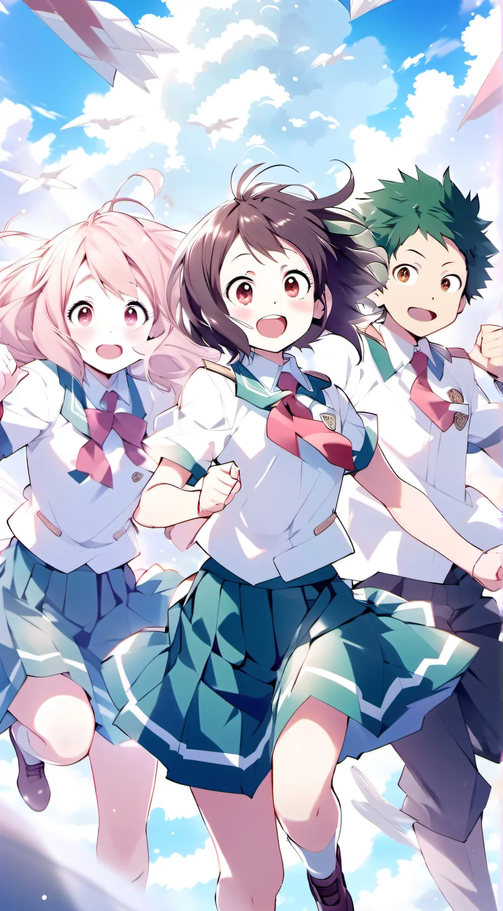 ai character: Mha background