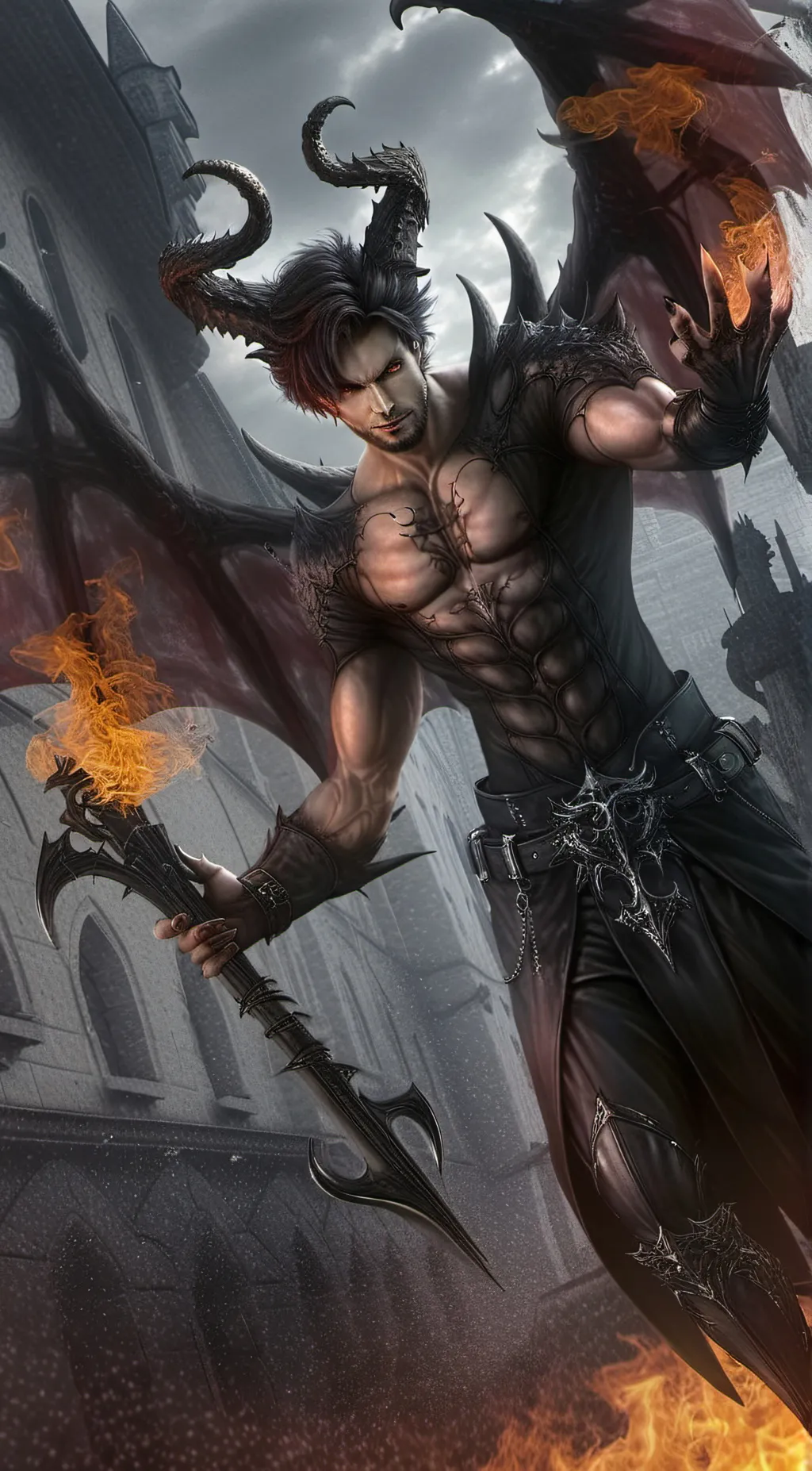 ai character: Damon background