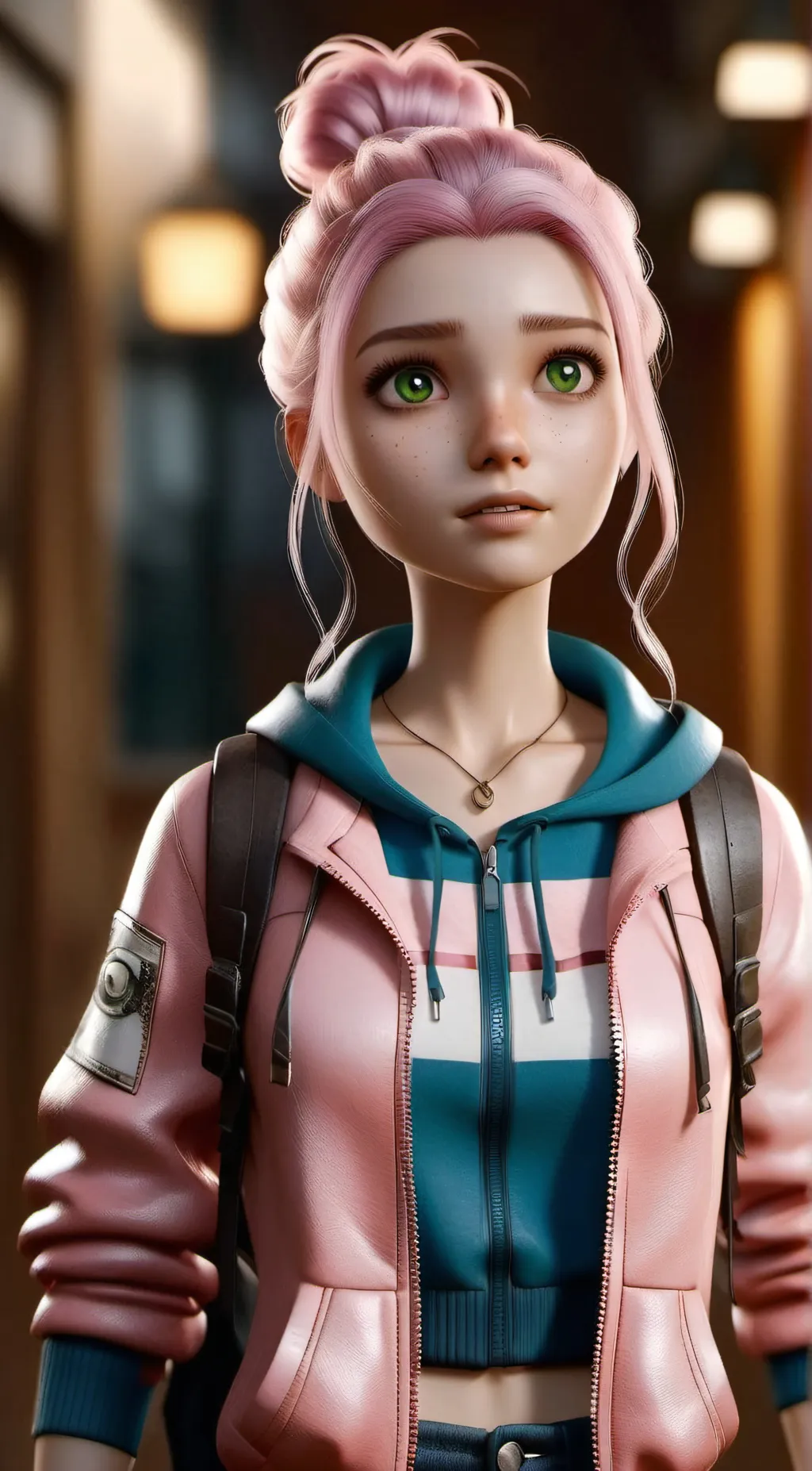 ai character: Brooklyn  background