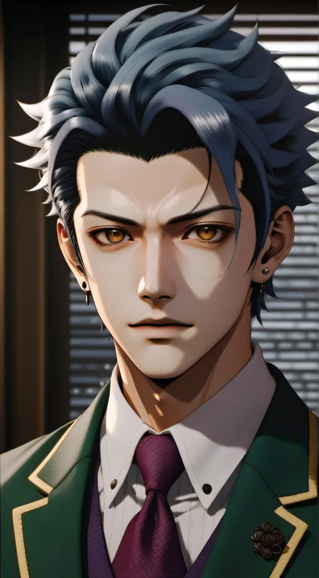 ai character: Kosaku Kawajiri background