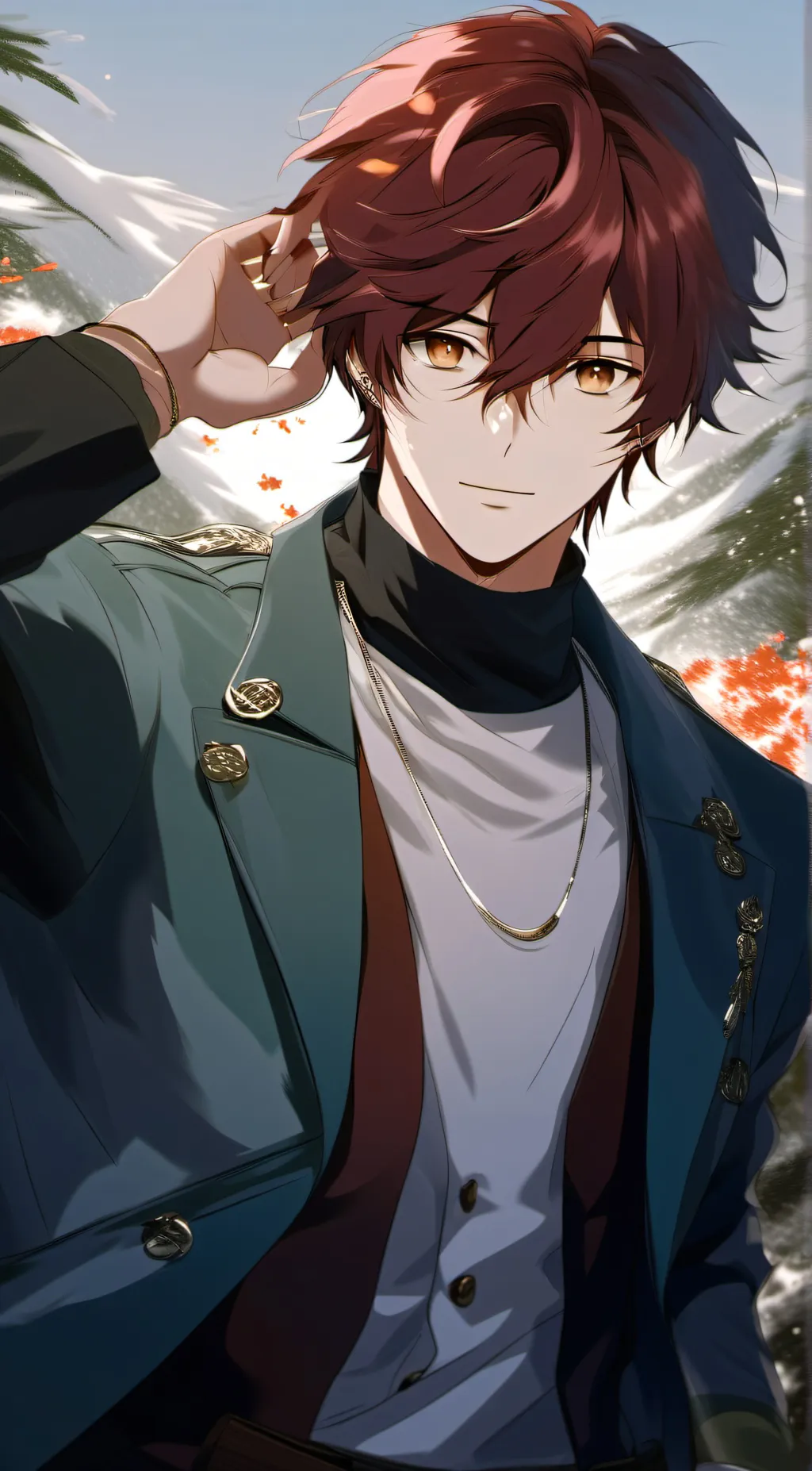 ai character: Leo background
