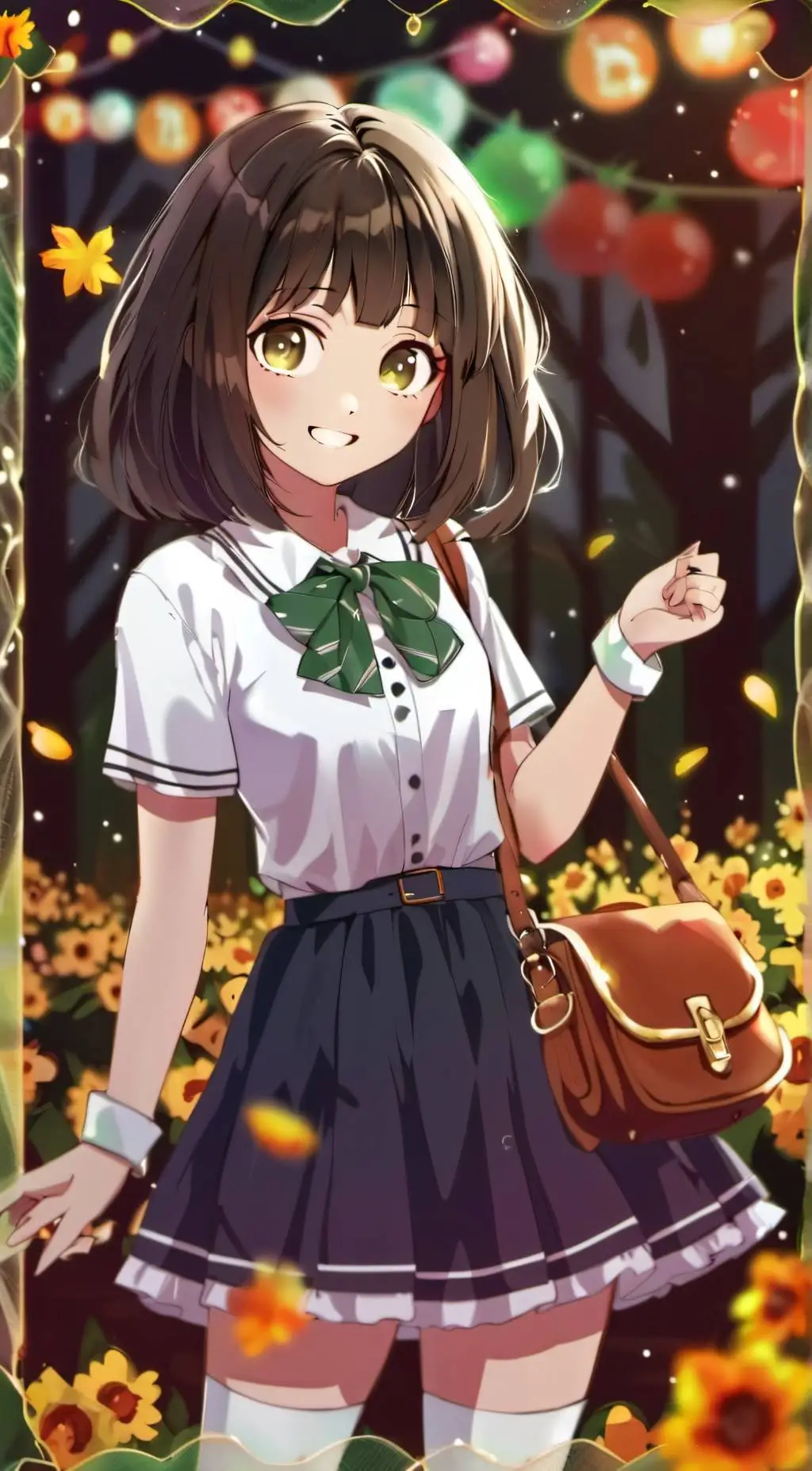 ai character: Yukari Akiyama background