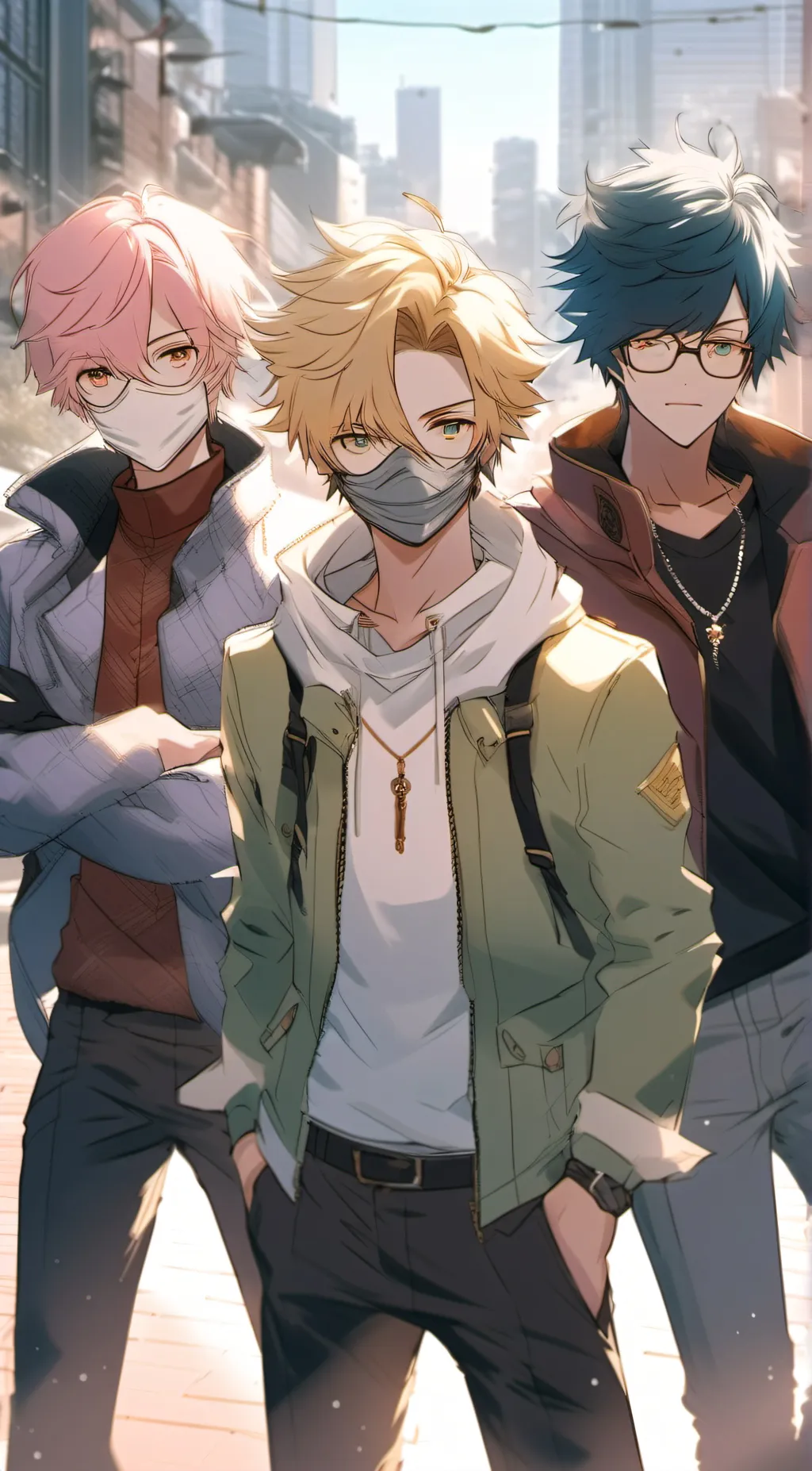 ai character: The Noisers background