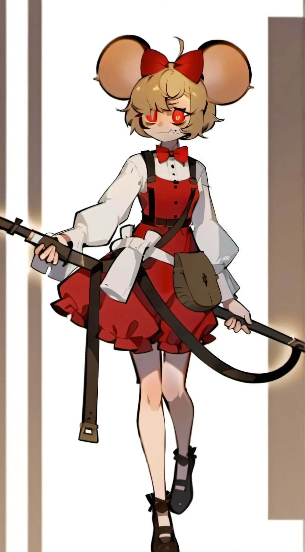 ai character: Mari. (Piggy) background