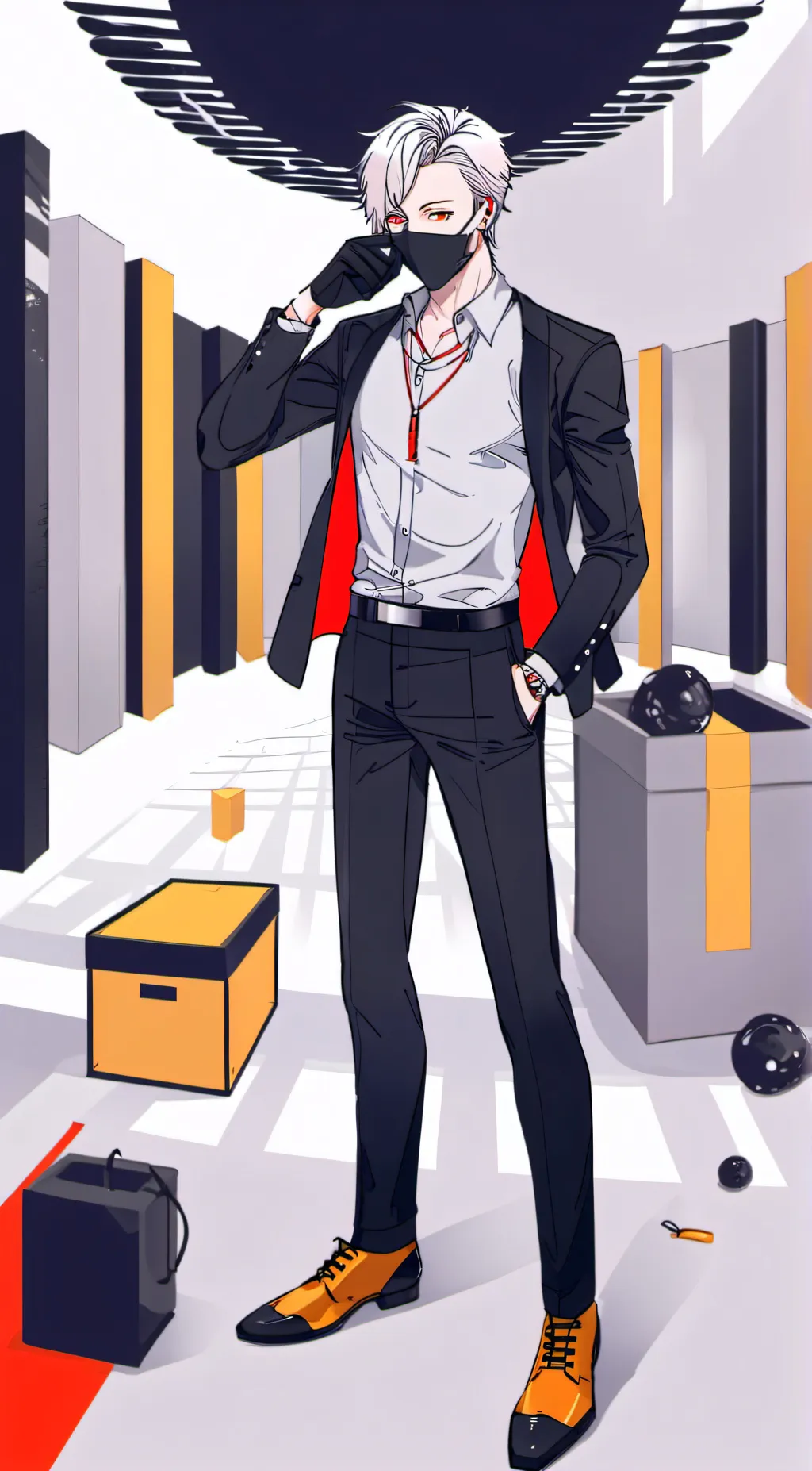 ai character: Colin  background